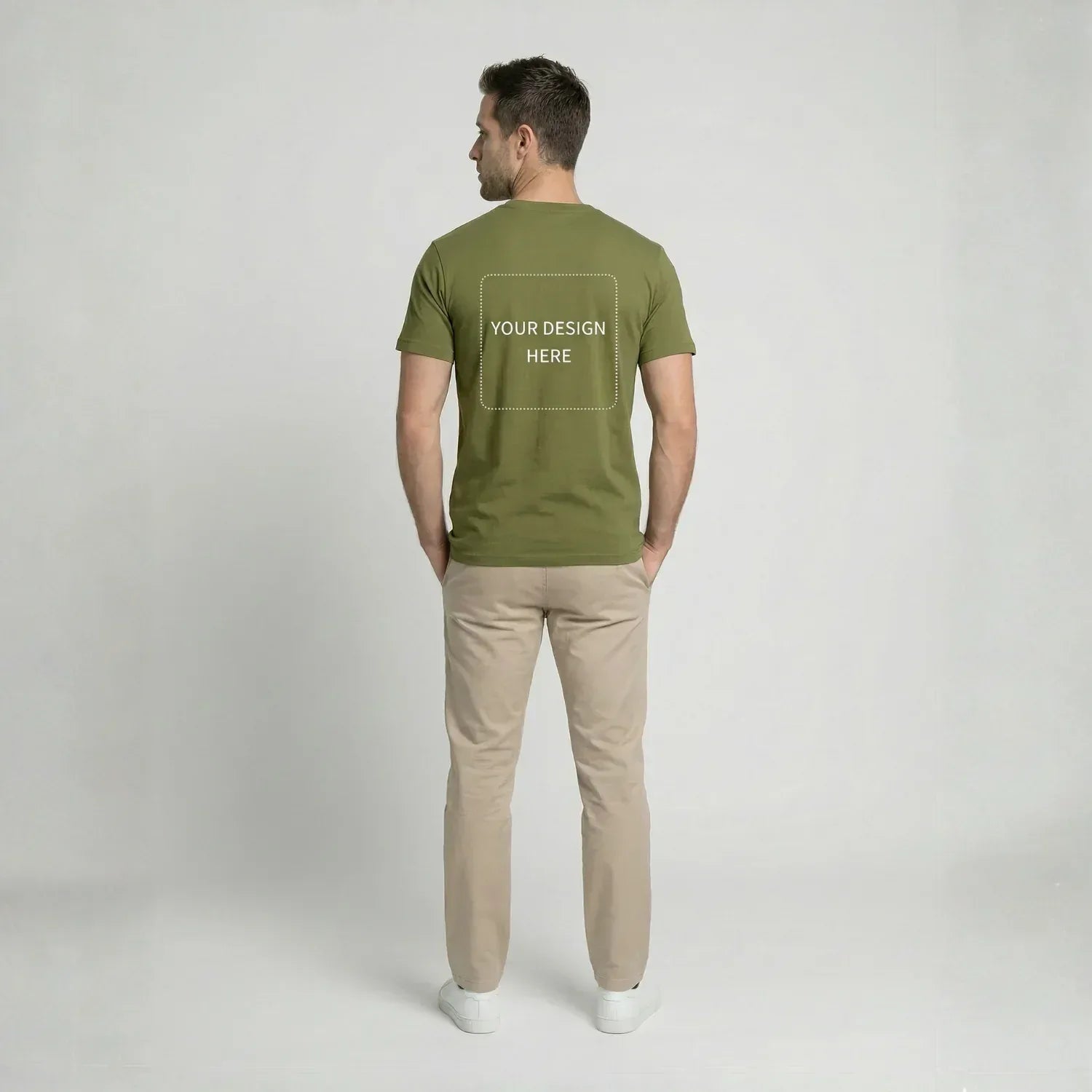 Custom Printed Regular Fit T-shirt (Dark Tones) - Artaper