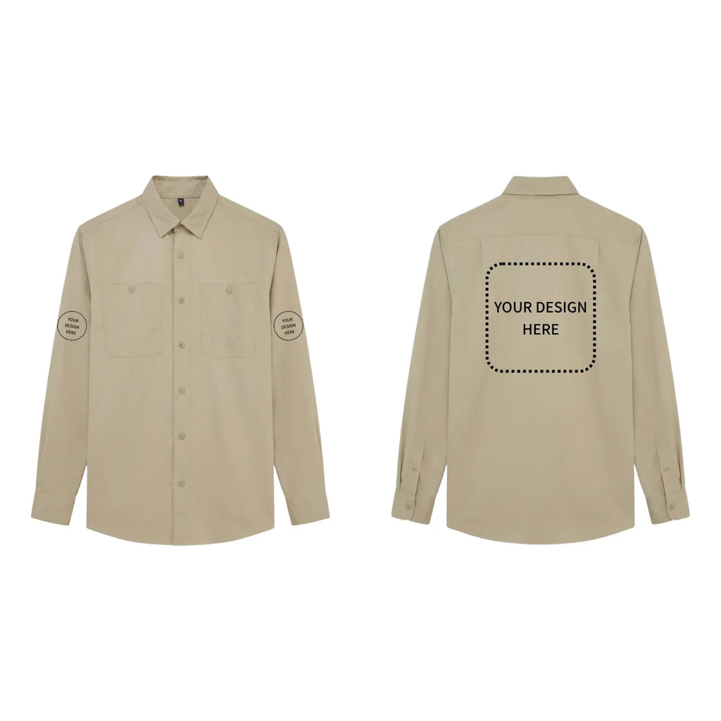 Custom Printed Full Sleeve Shirts with Pockets