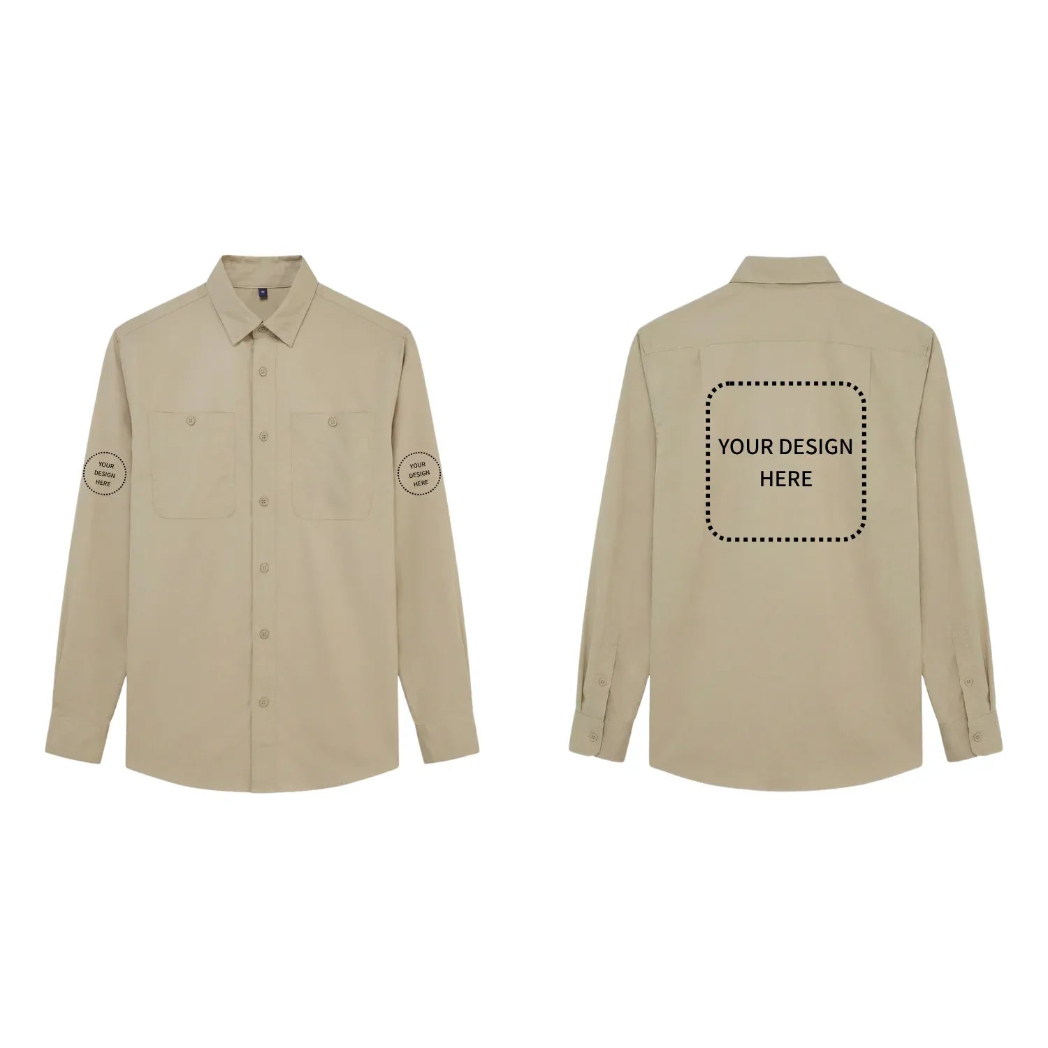 Custom Printed Full Sleeve Shirts with Pockets