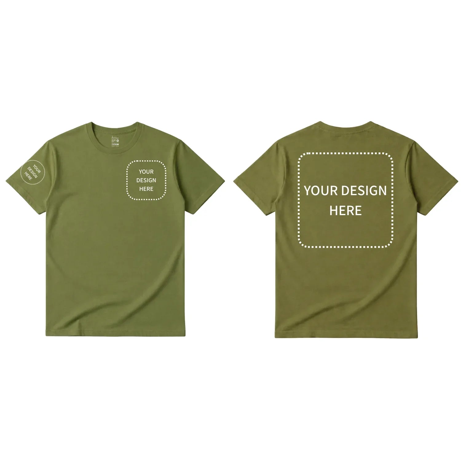 Custom Printed Regular Fit T-shirt - Artaper