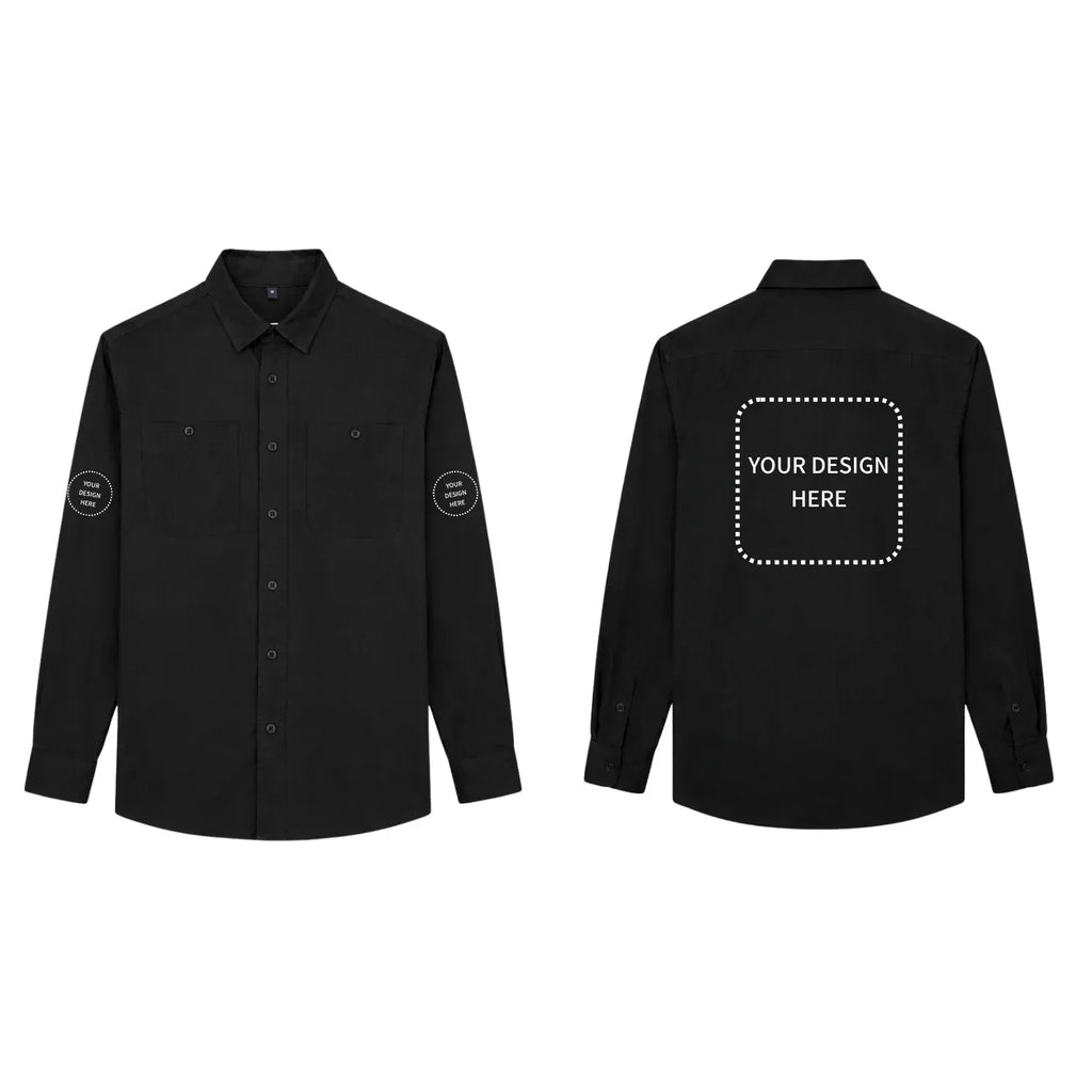 Custom Printed Full Sleeve Shirts with Pockets