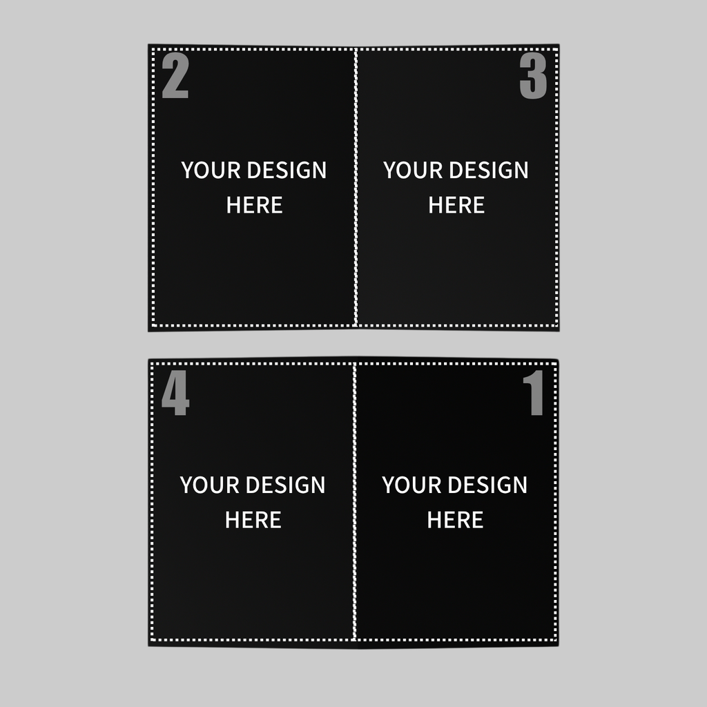 A5 - Custom Printed Half Fold Brochures