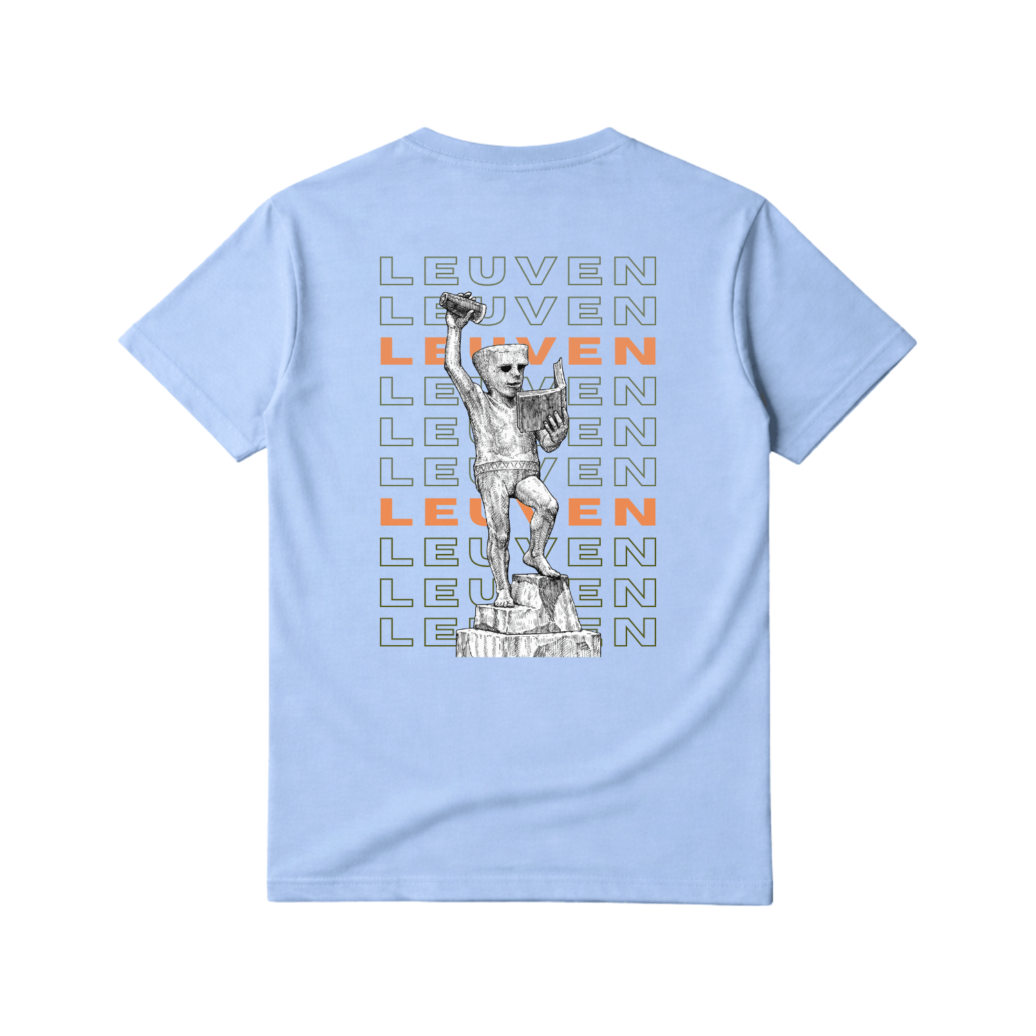 With Love From Leuven on Regular Fit T-shirts