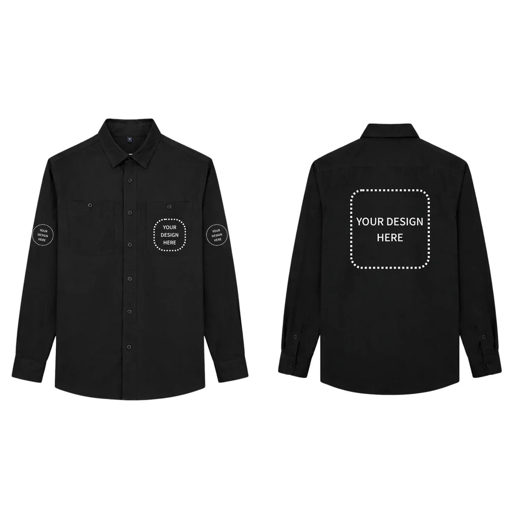 Custom Printed Full Sleeve Shirts with Pockets