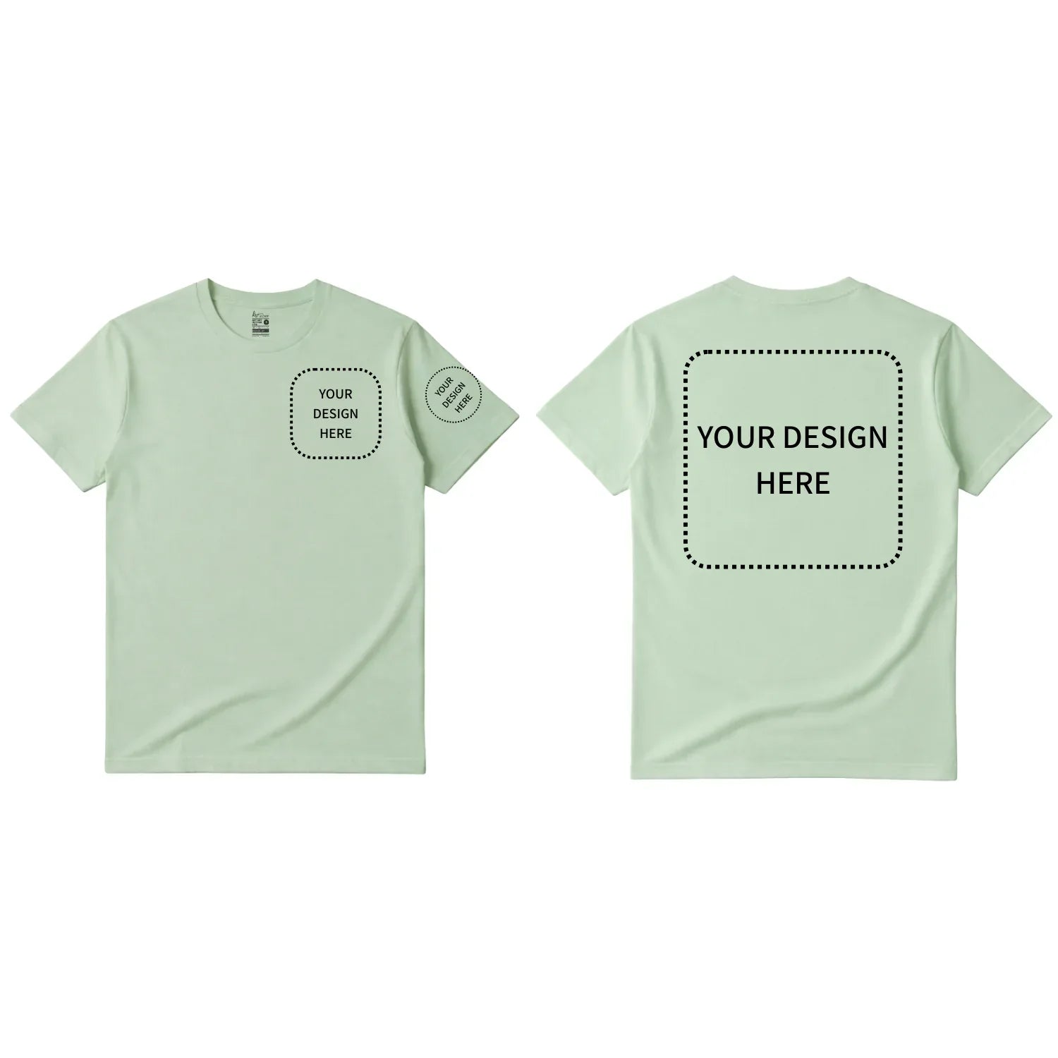 Custom Printed Regular Fit T-shirt - Artaper