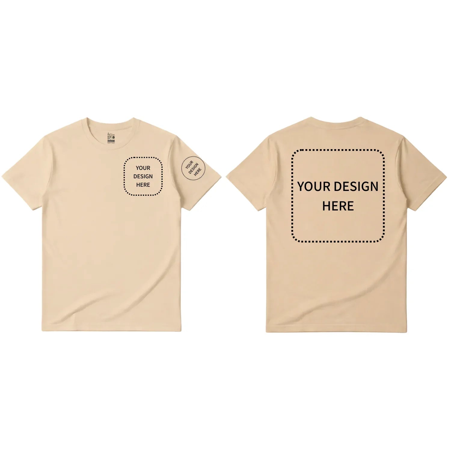 Custom Printed Regular Fit T-shirt - Artaper