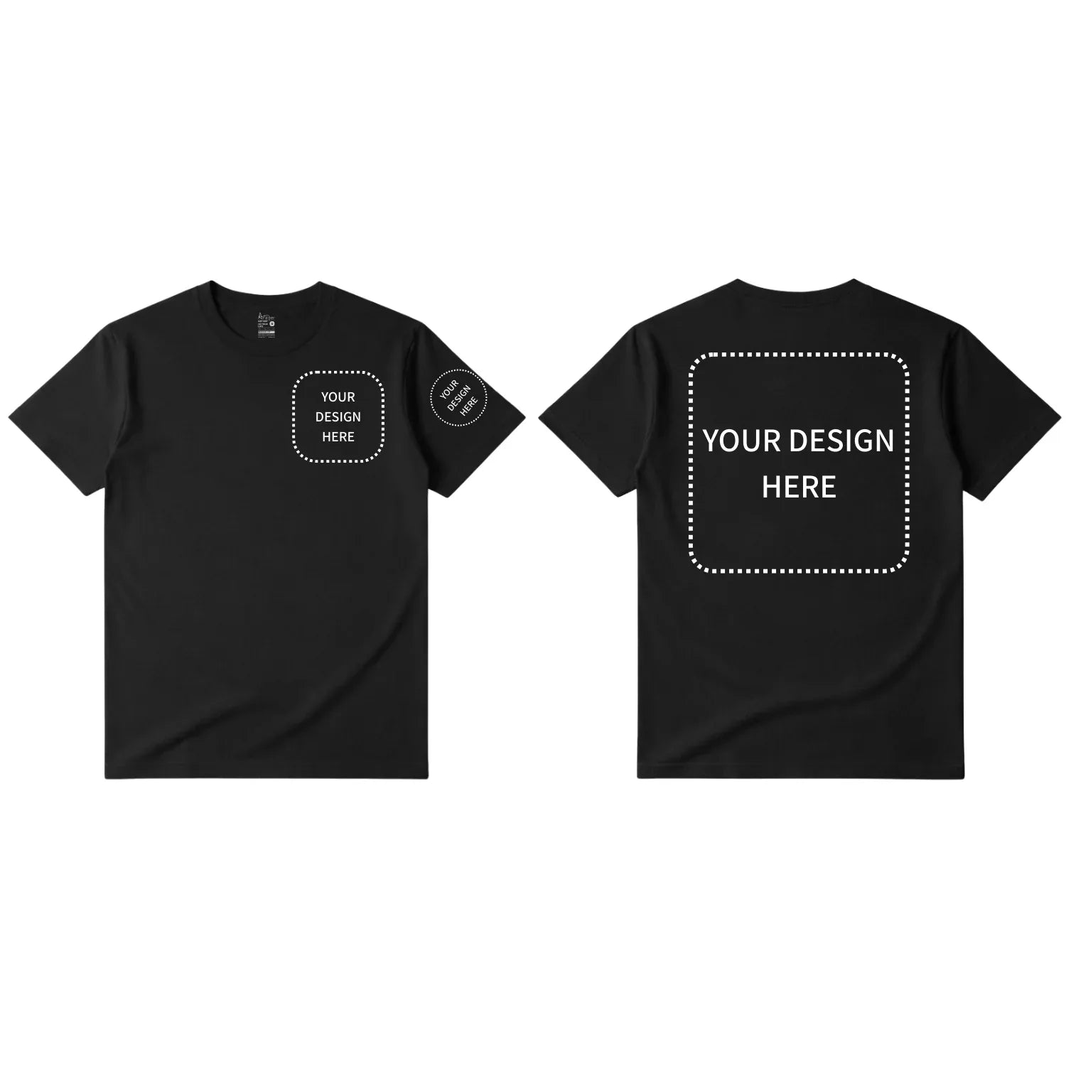 Custom Printed Regular Fit T-shirt - Artaper