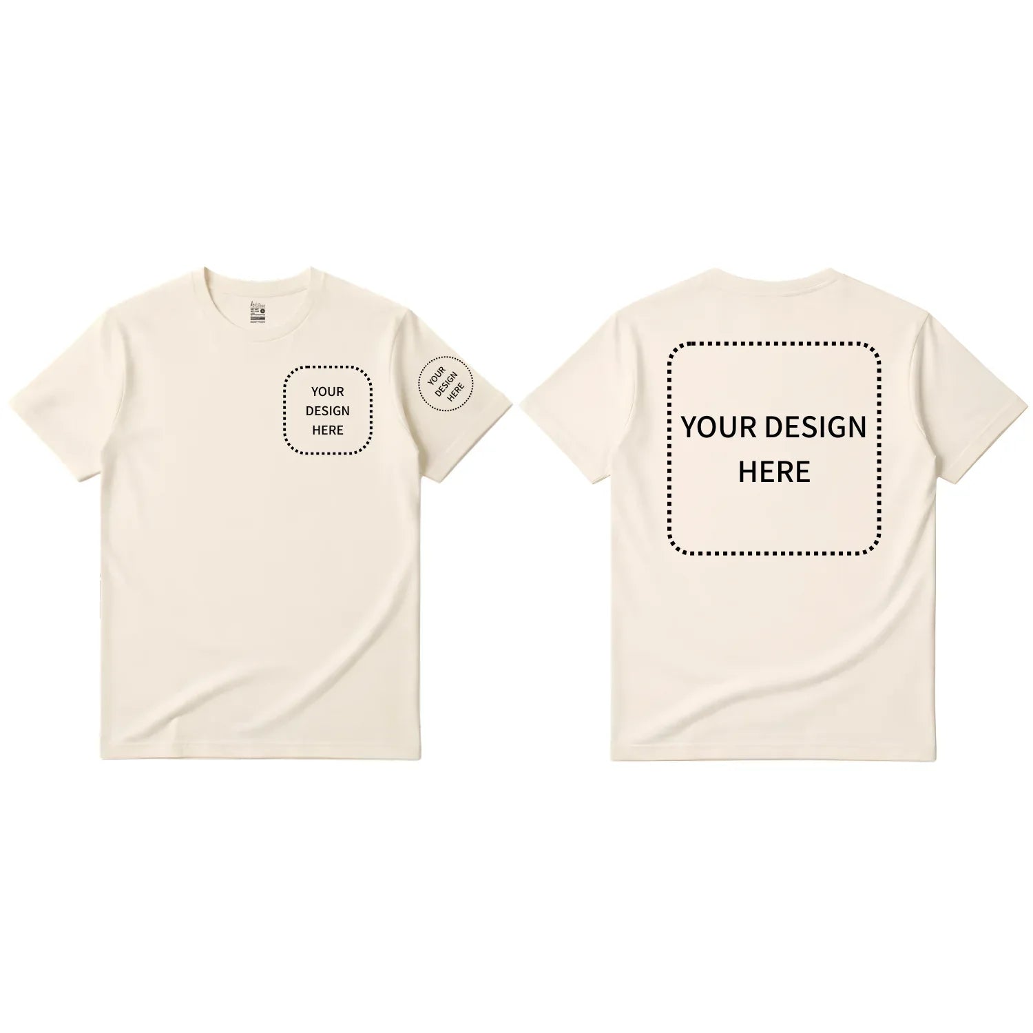 Custom Printed Regular Fit T-shirt - Artaper