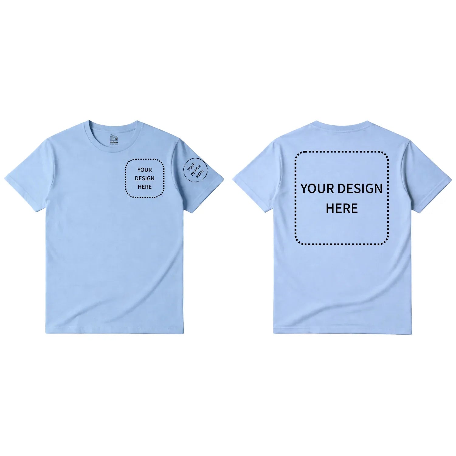 Custom Printed Regular Fit T-shirt - Artaper