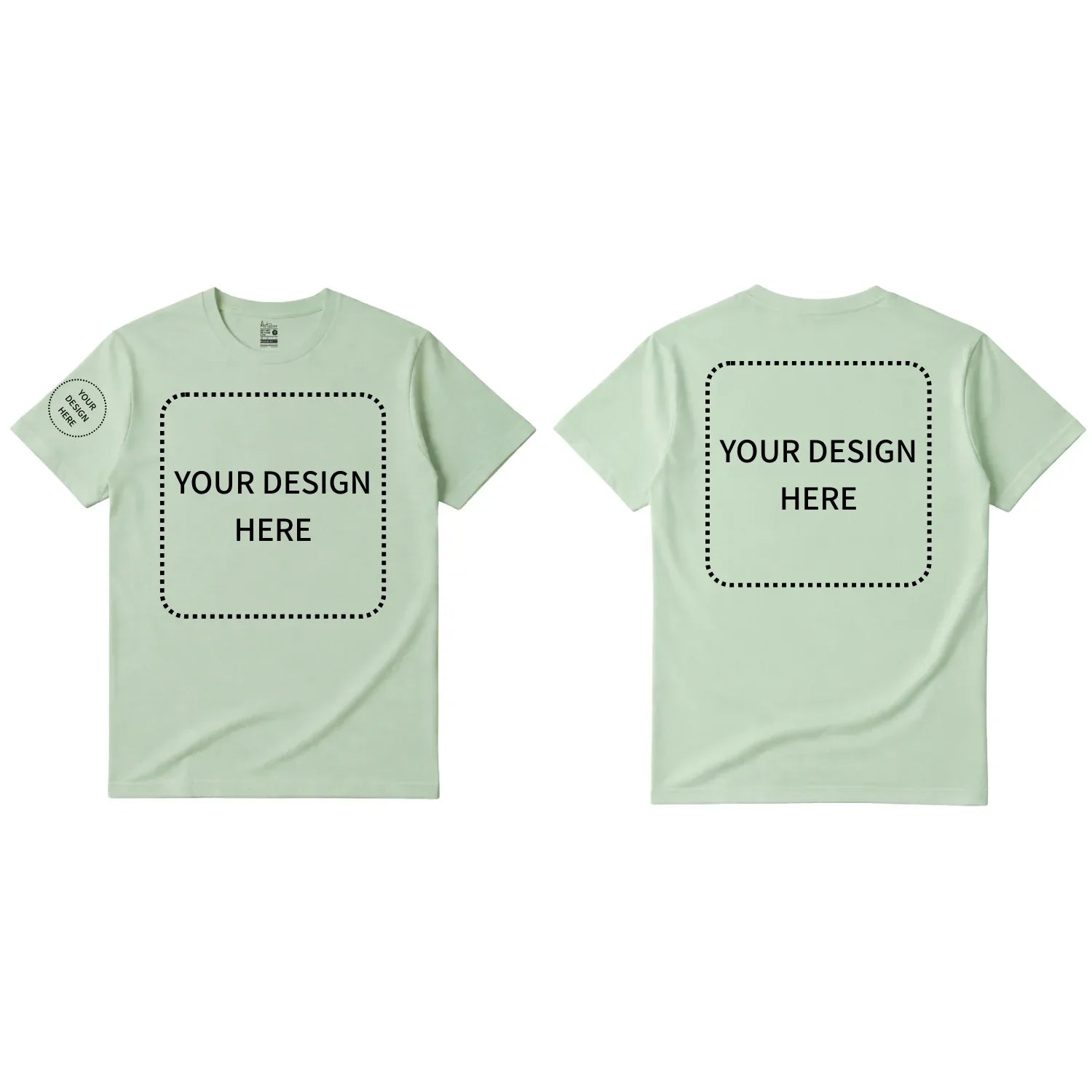 Custom Printed Regular Fit T-shirt - Artaper