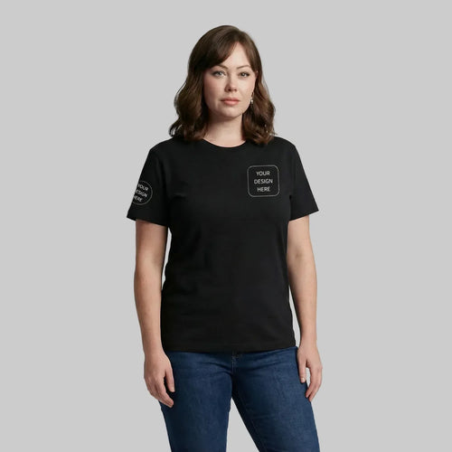 Custom Printed Regular Fit T-shirt (Dark Tones) - Artaper