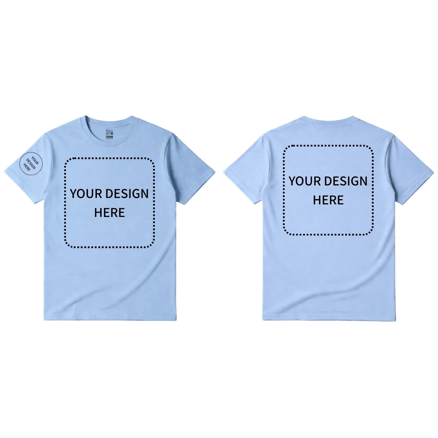 Custom Printed Regular Fit T-shirt - Artaper