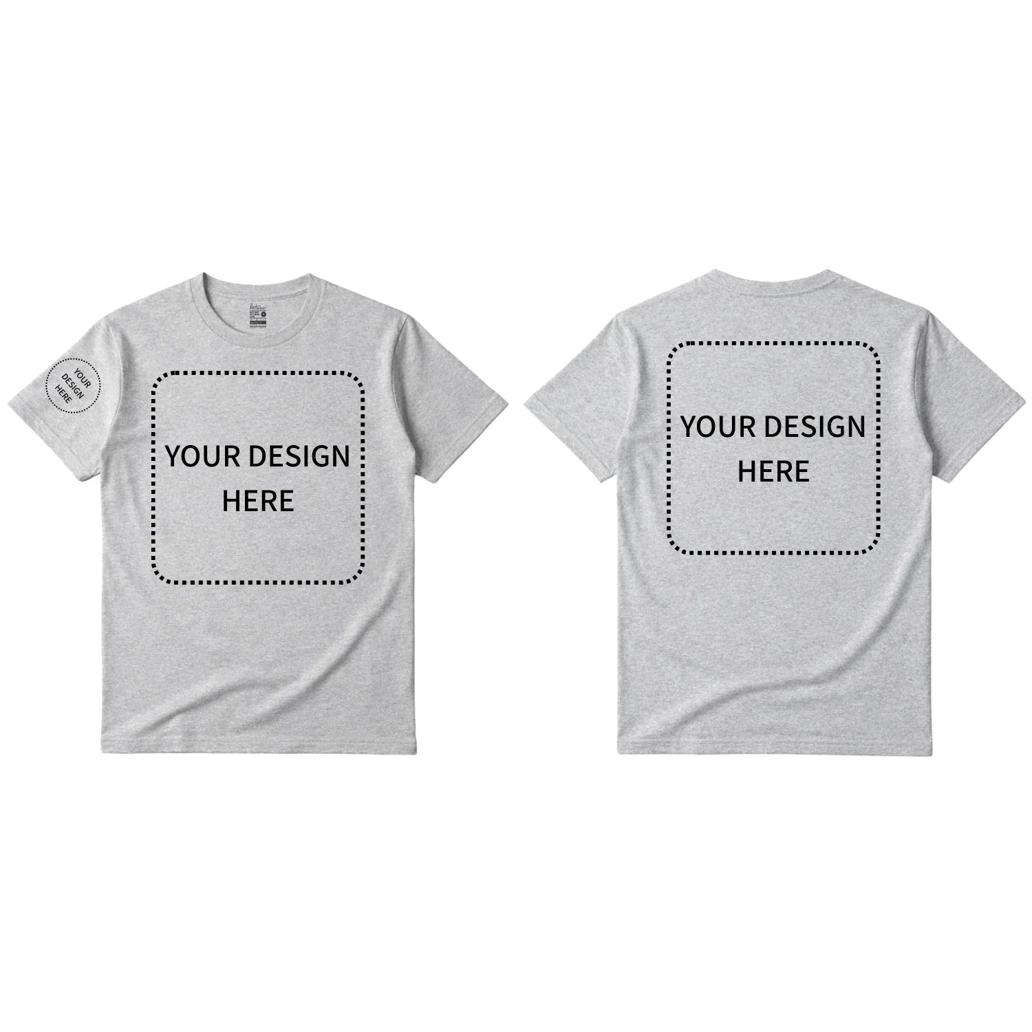 Custom Printed Regular Fit T-shirt - Artaper