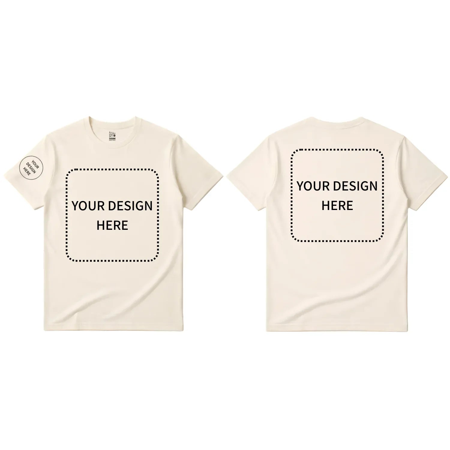 Custom Printed Regular Fit T-shirt - Artaper