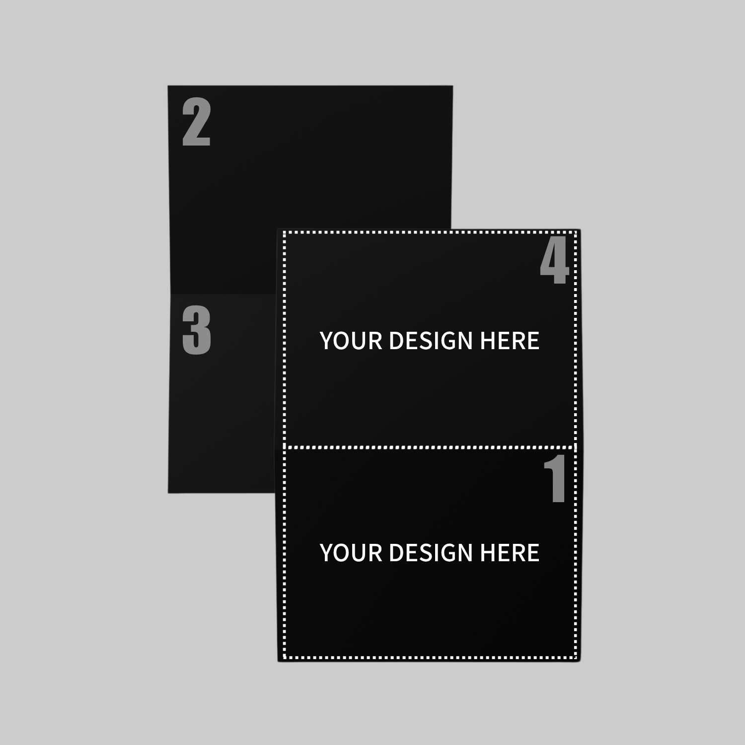 A5 - Custom Printed Half Fold Brochures