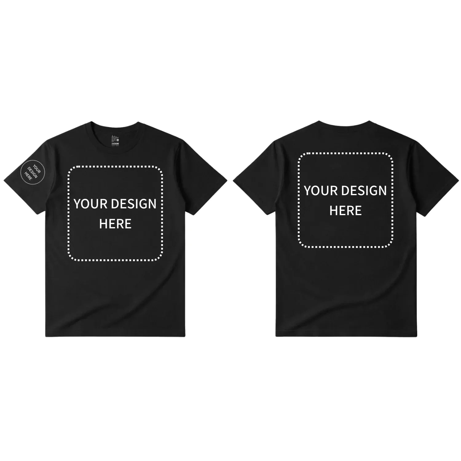 Custom Printed Regular Fit T-shirt - Artaper