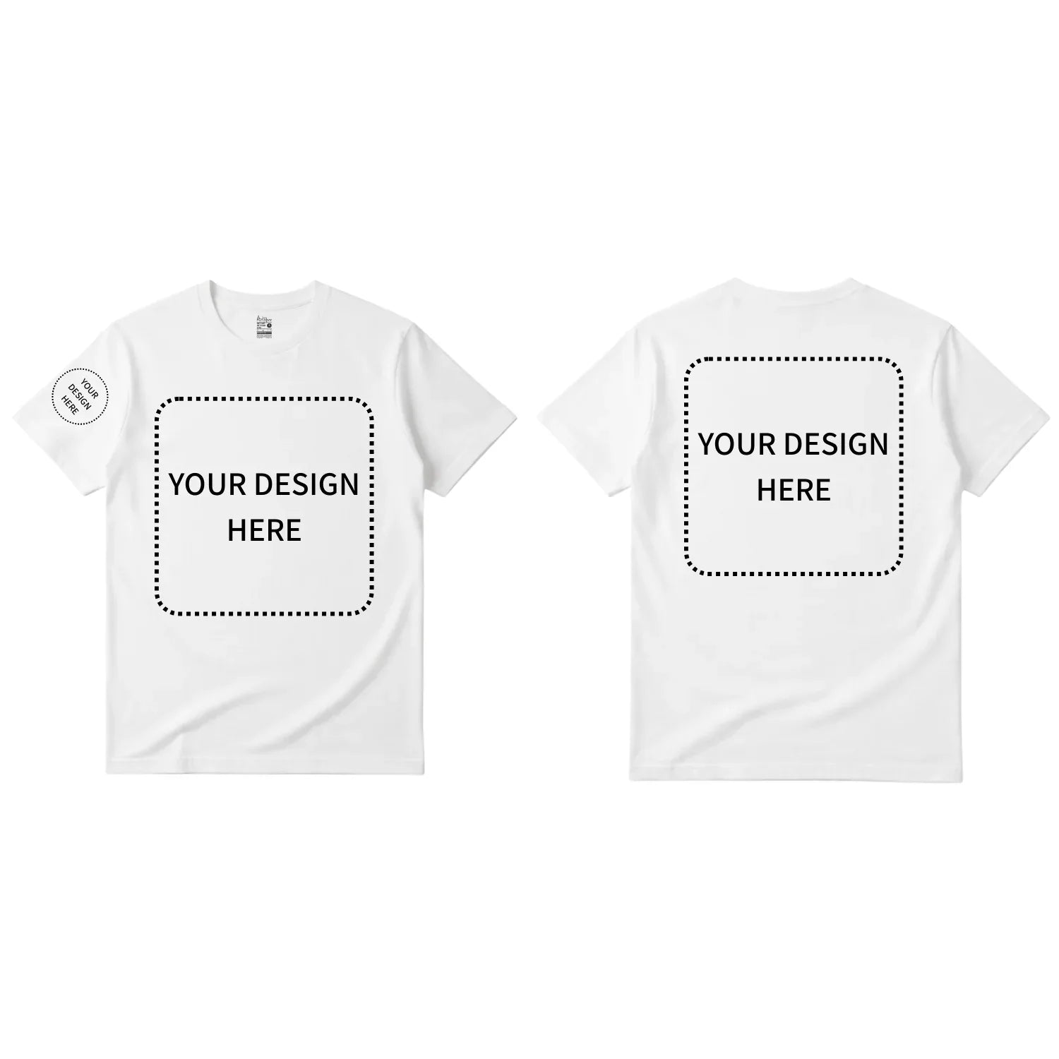 Custom Printed Regular Fit T-shirt - Artaper