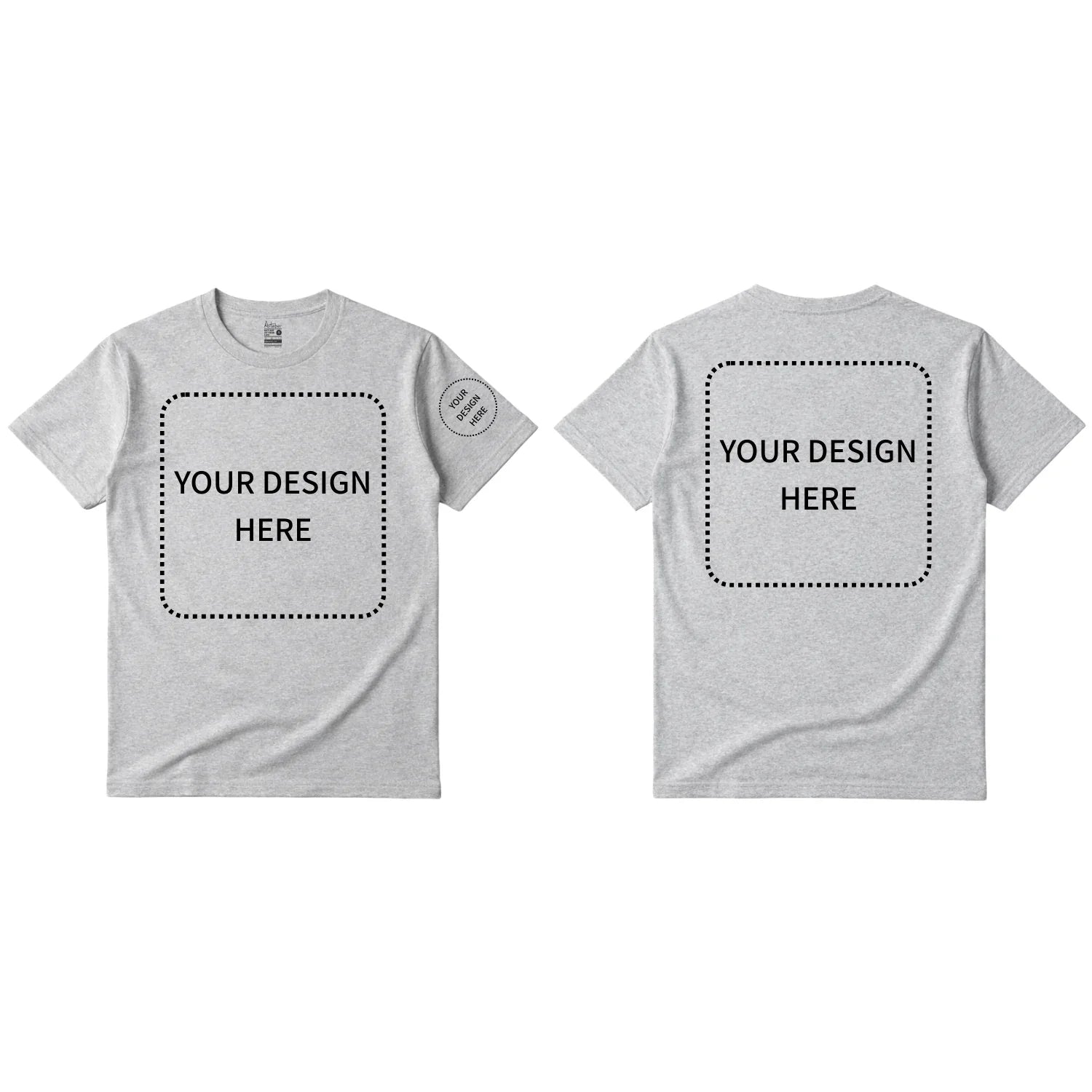 Custom Printed Regular Fit T-shirt - Artaper