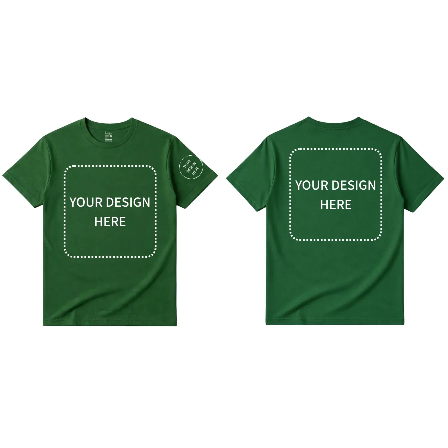 Custom Printed Regular Fit T-shirt - Artaper