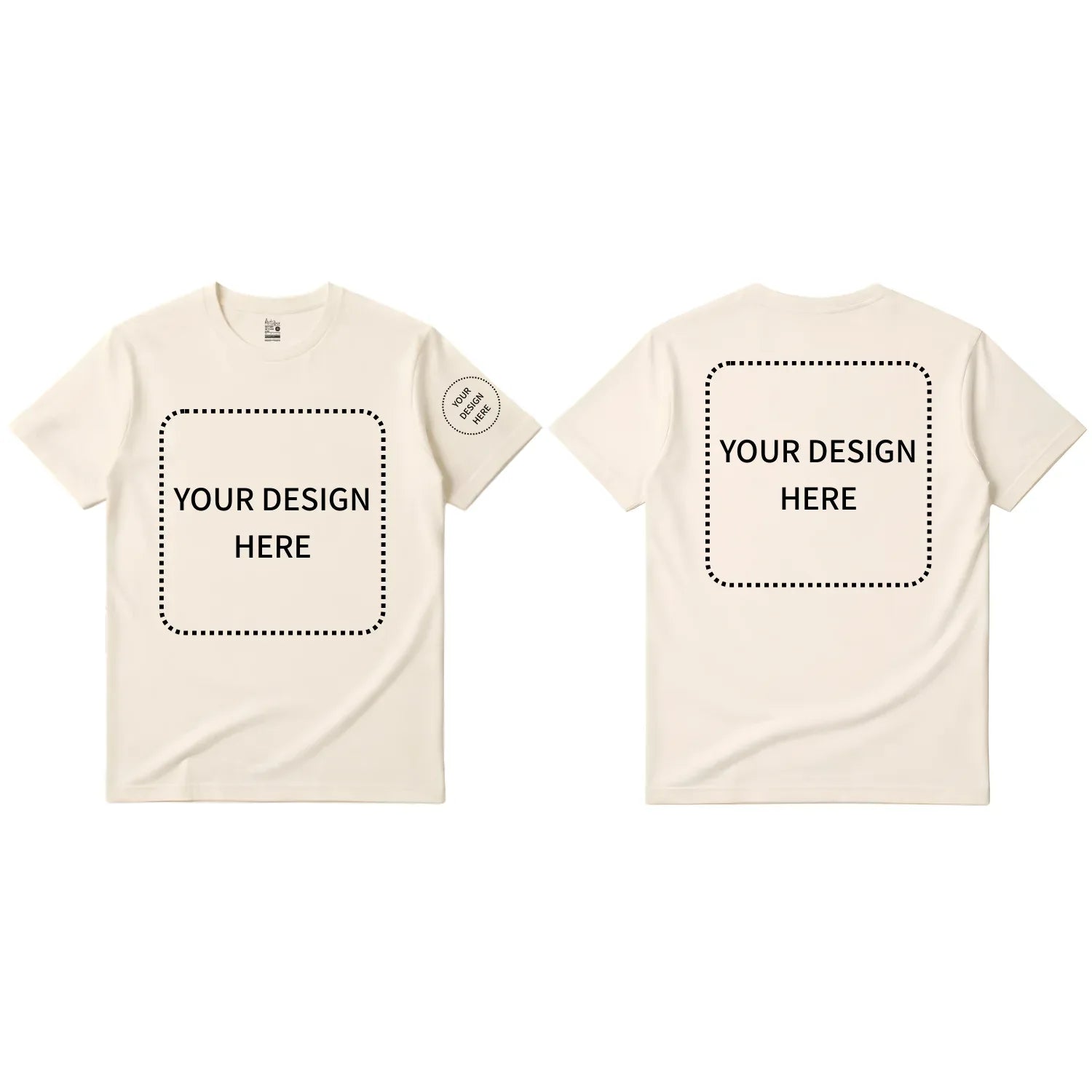 Custom Printed Regular Fit T-shirt - Artaper