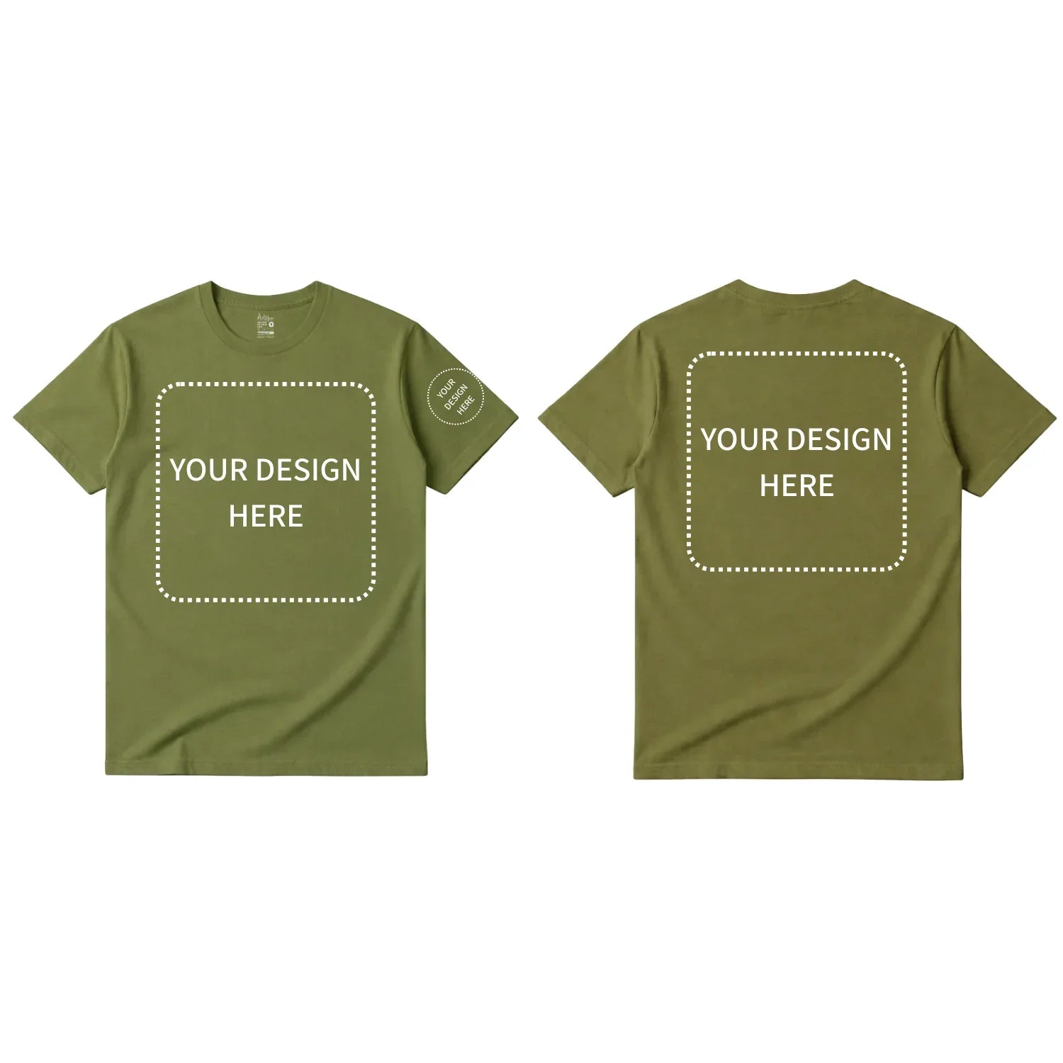 Custom Printed Regular Fit T-shirt - Artaper