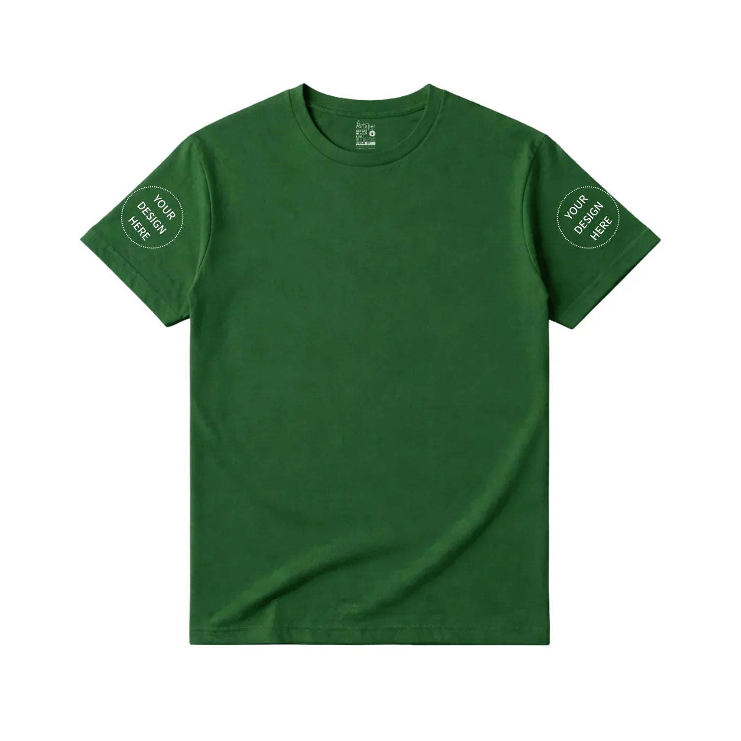 Custom Printed Regular Fit T-shirt - Artaper