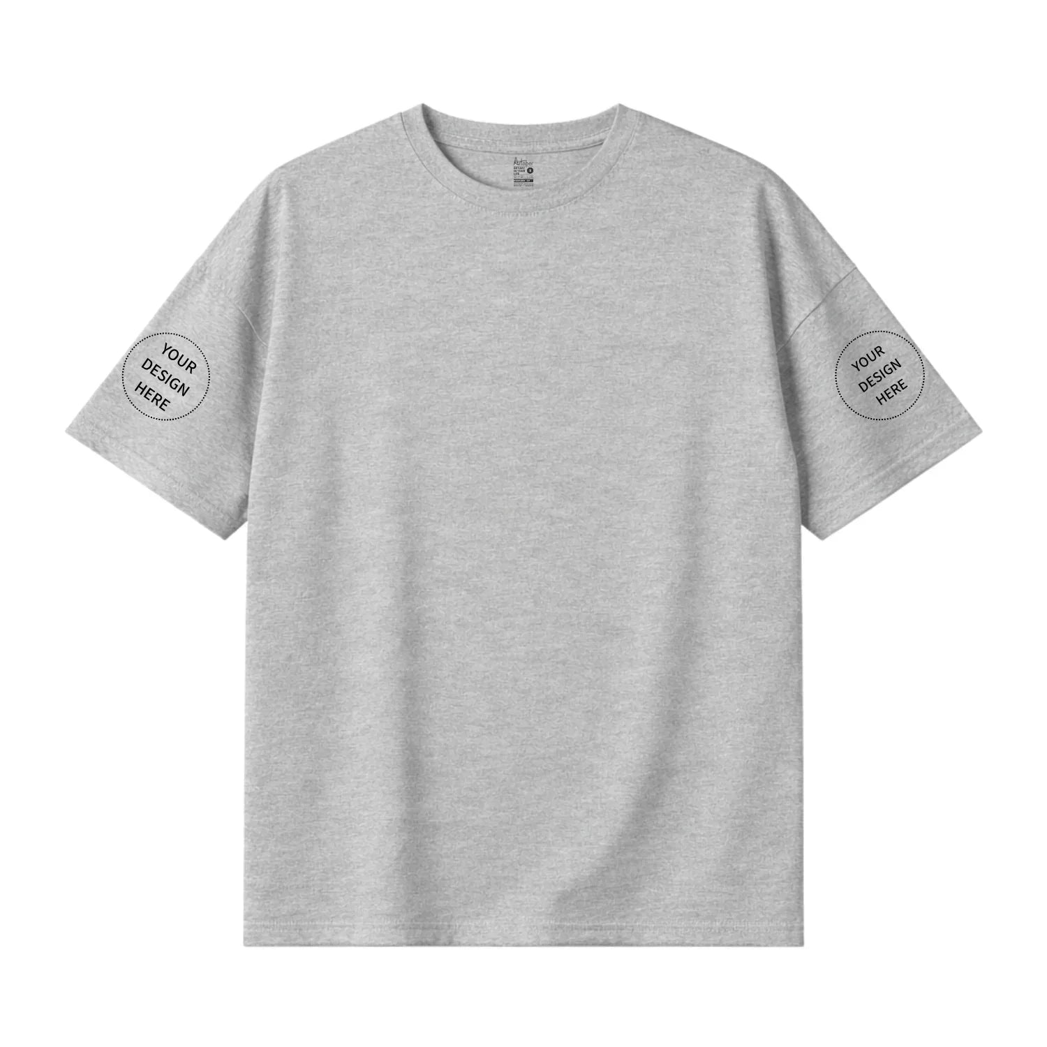 Custom Printed Oversized Drop Shoulder T-shirts - Artaper