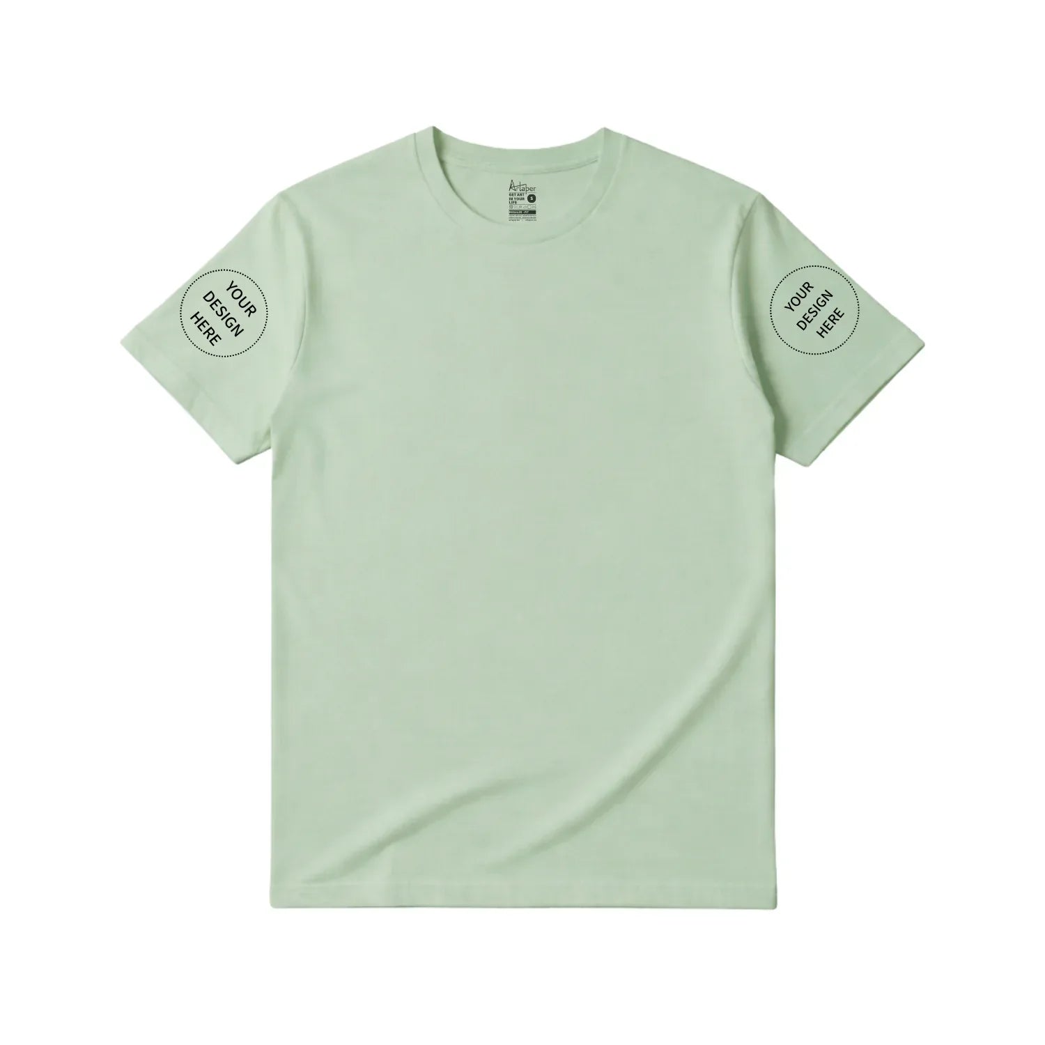 Custom Printed Regular Fit T-shirt - Artaper