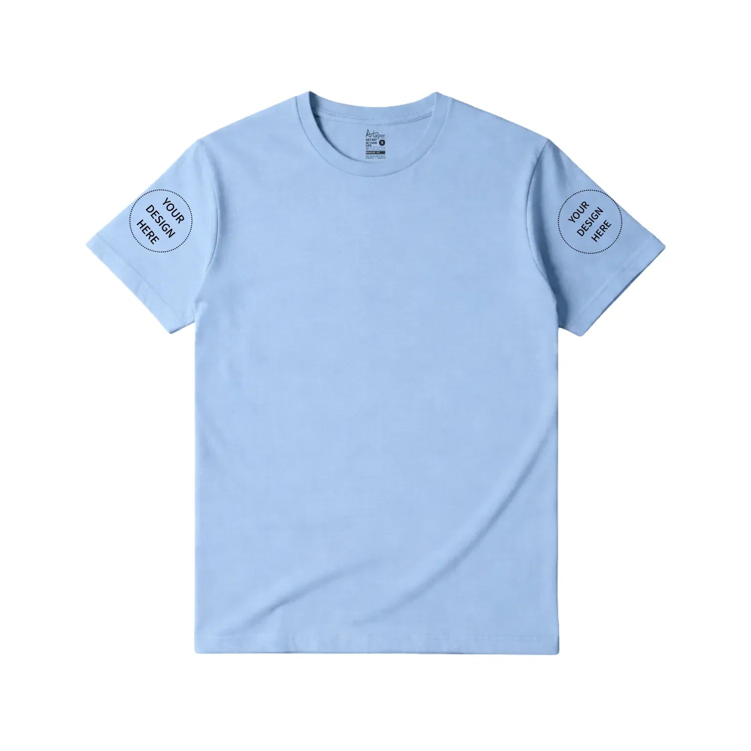 Custom Printed Regular Fit T-shirt - Artaper