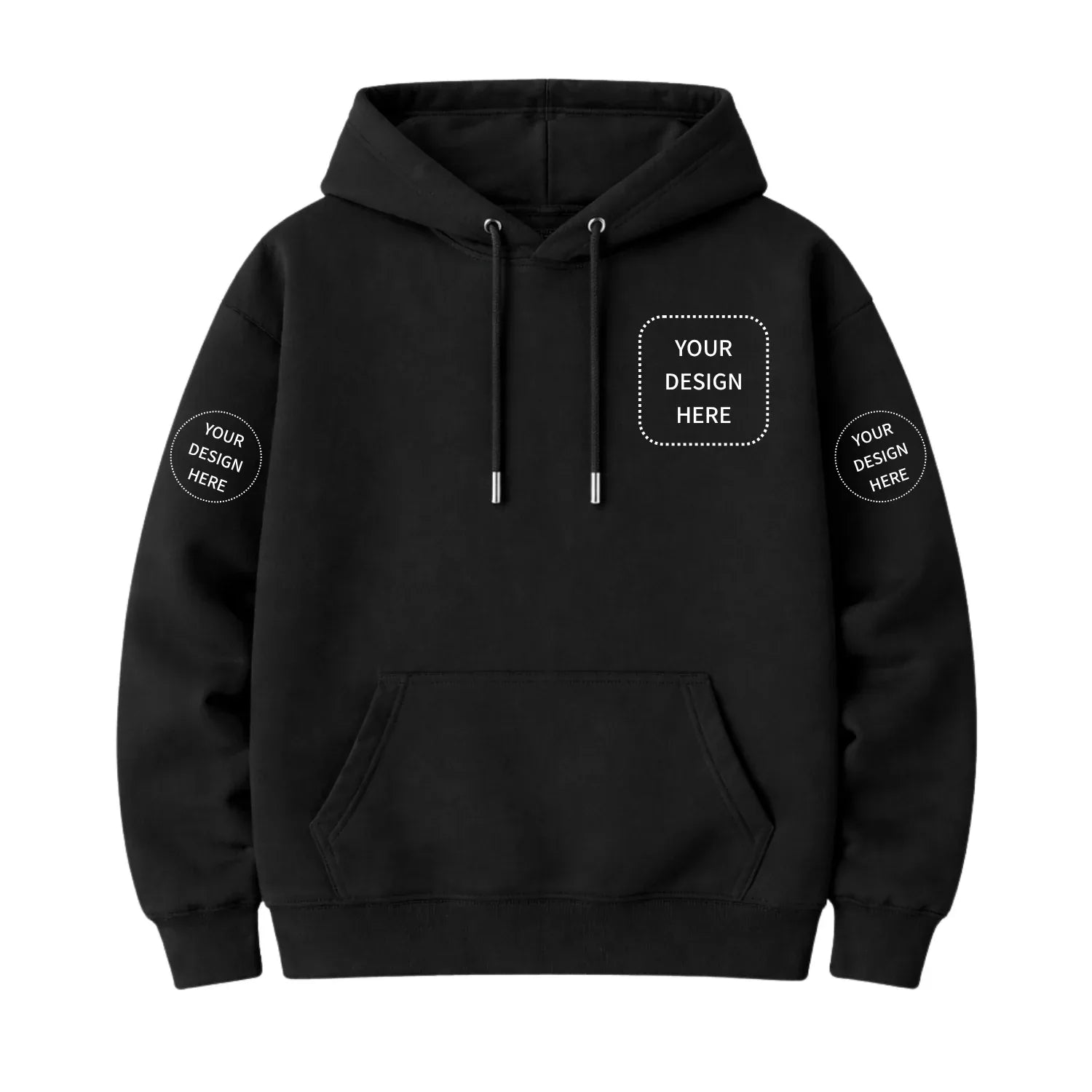 Custom Printed Regular Fit Hoodies