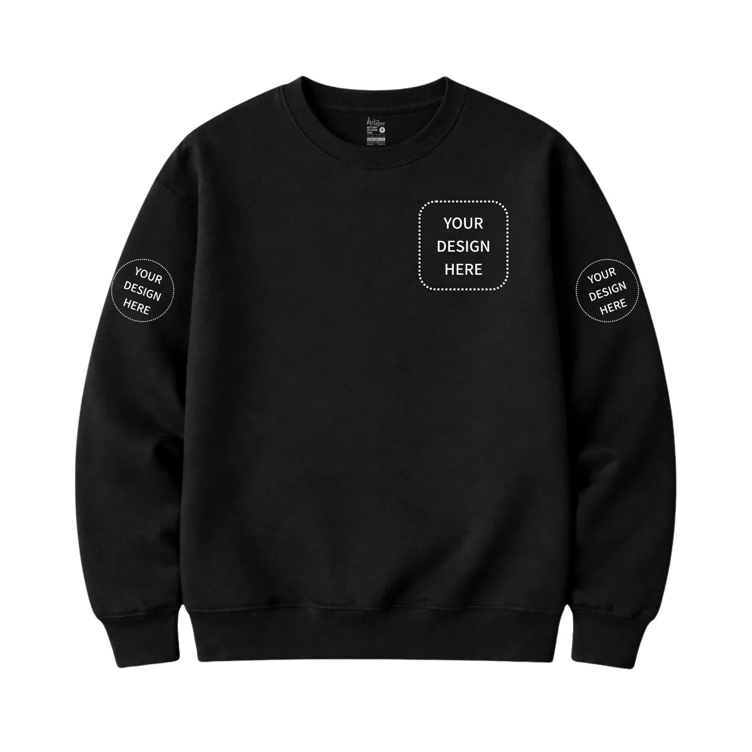 Custom Printed Round Neck Sweatshirts