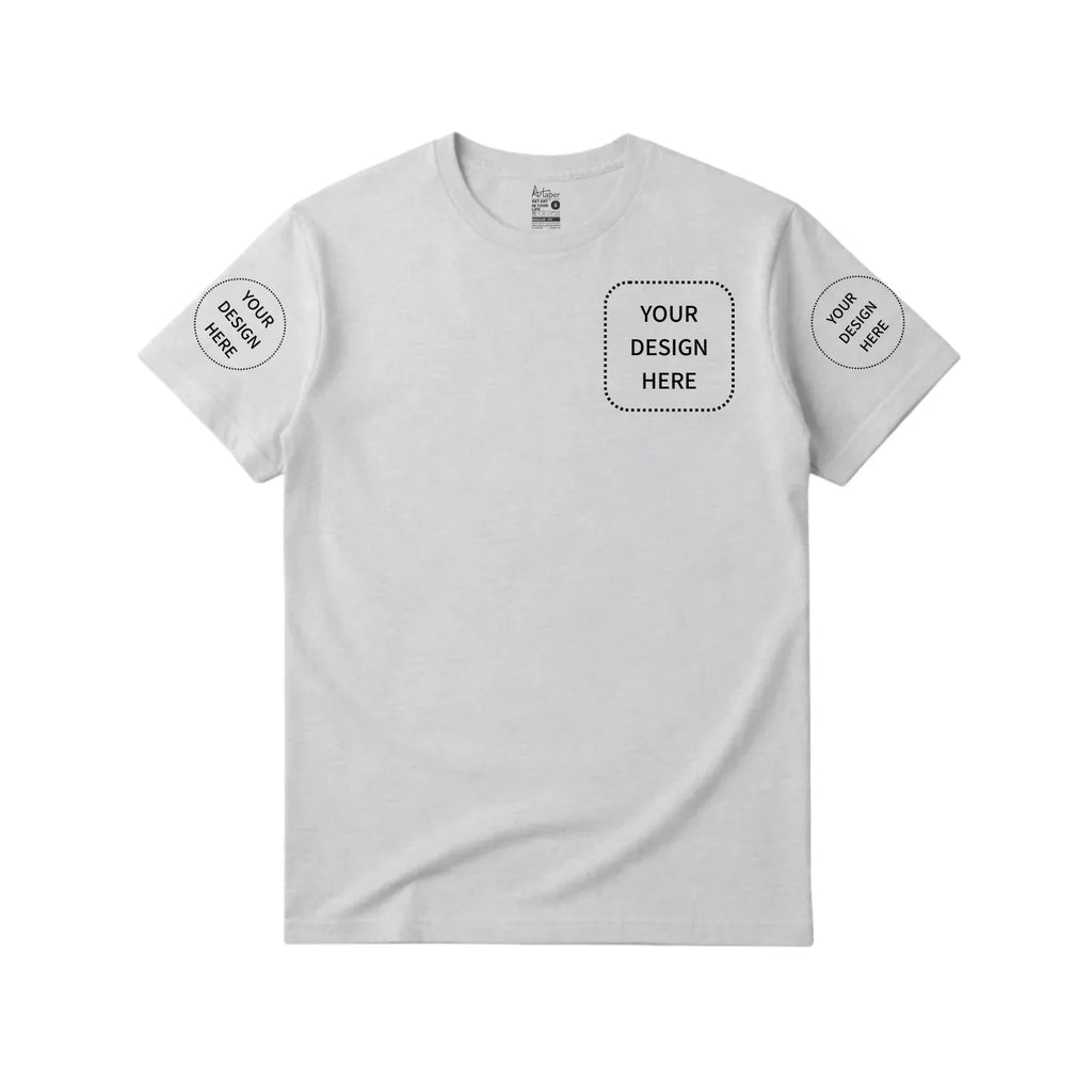 Custom Printed Regular Fit T-shirt - Artaper