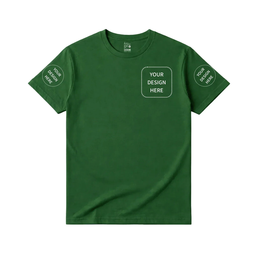 Custom Printed Regular Fit T-shirt - Artaper