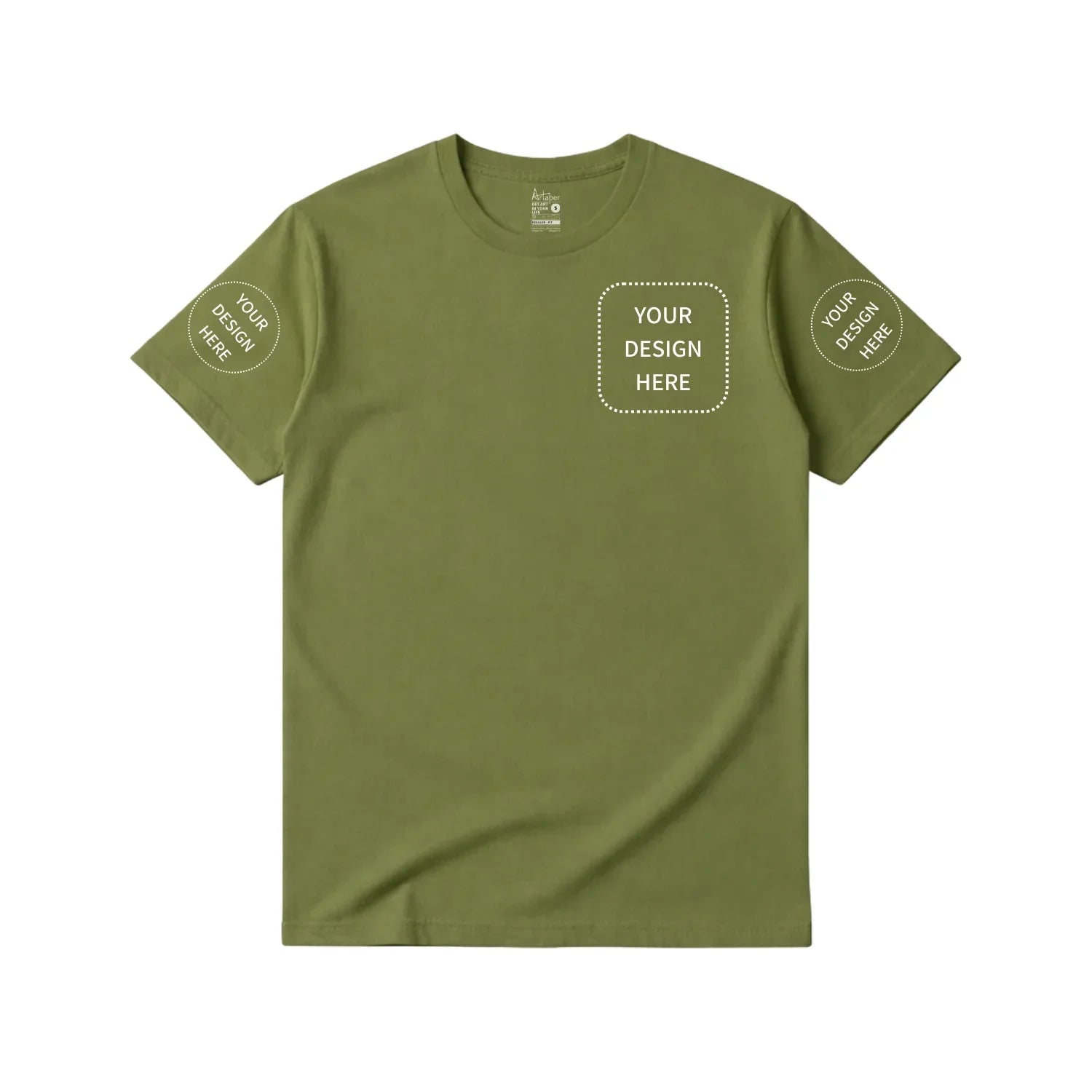 Custom Printed Regular Fit T-shirt - Artaper