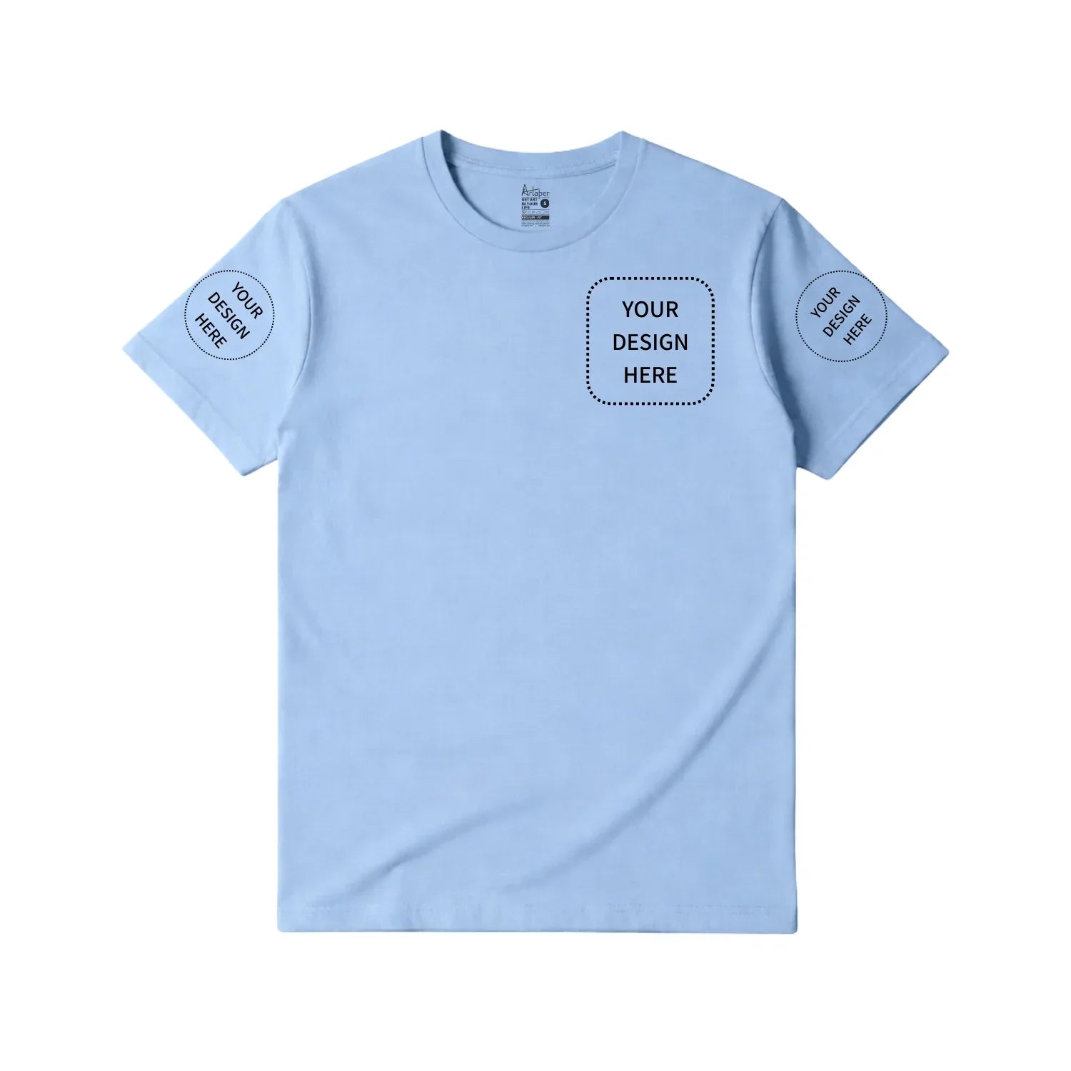 Custom Printed Regular Fit T-shirt - Artaper