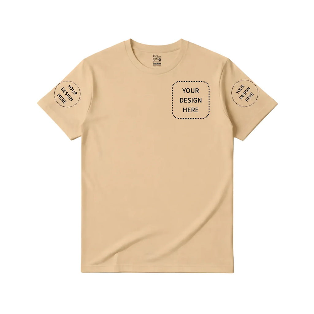 Custom Printed Regular Fit T-shirt - Artaper