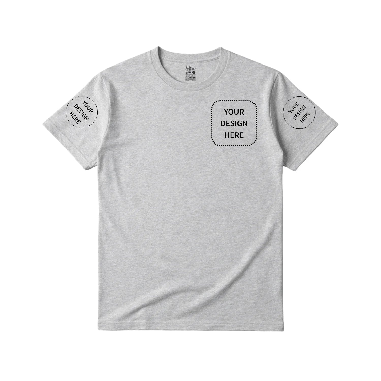 Custom Printed Regular Fit T-shirt - Artaper