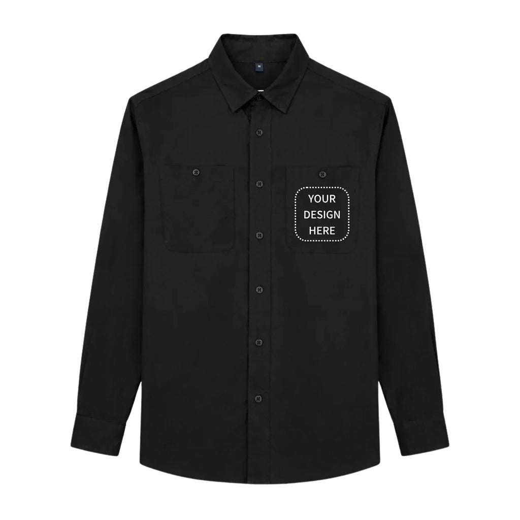 Custom Printed Full Sleeve Shirts with Pockets