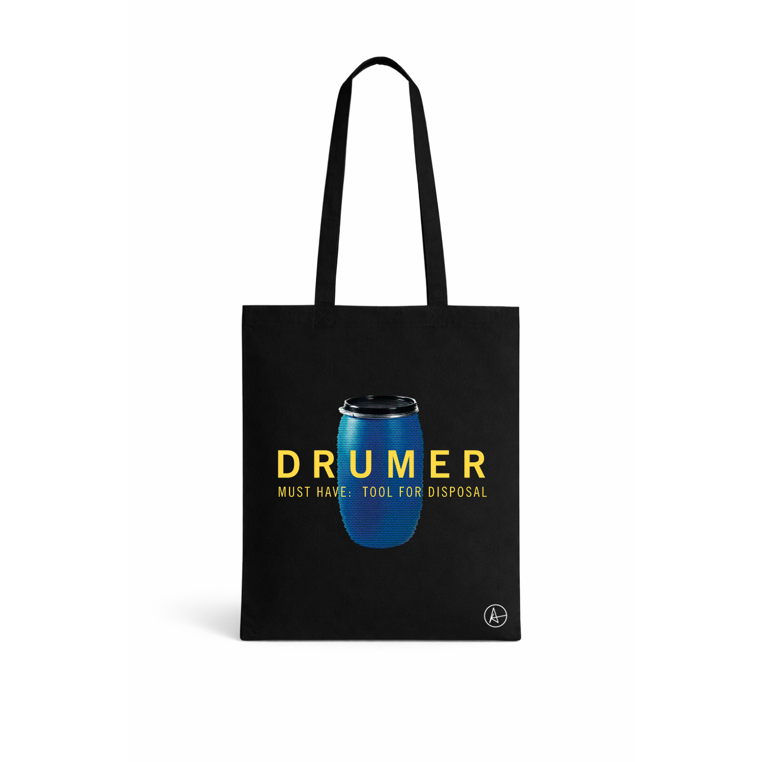 Drumer on Cotton Tote Bags
