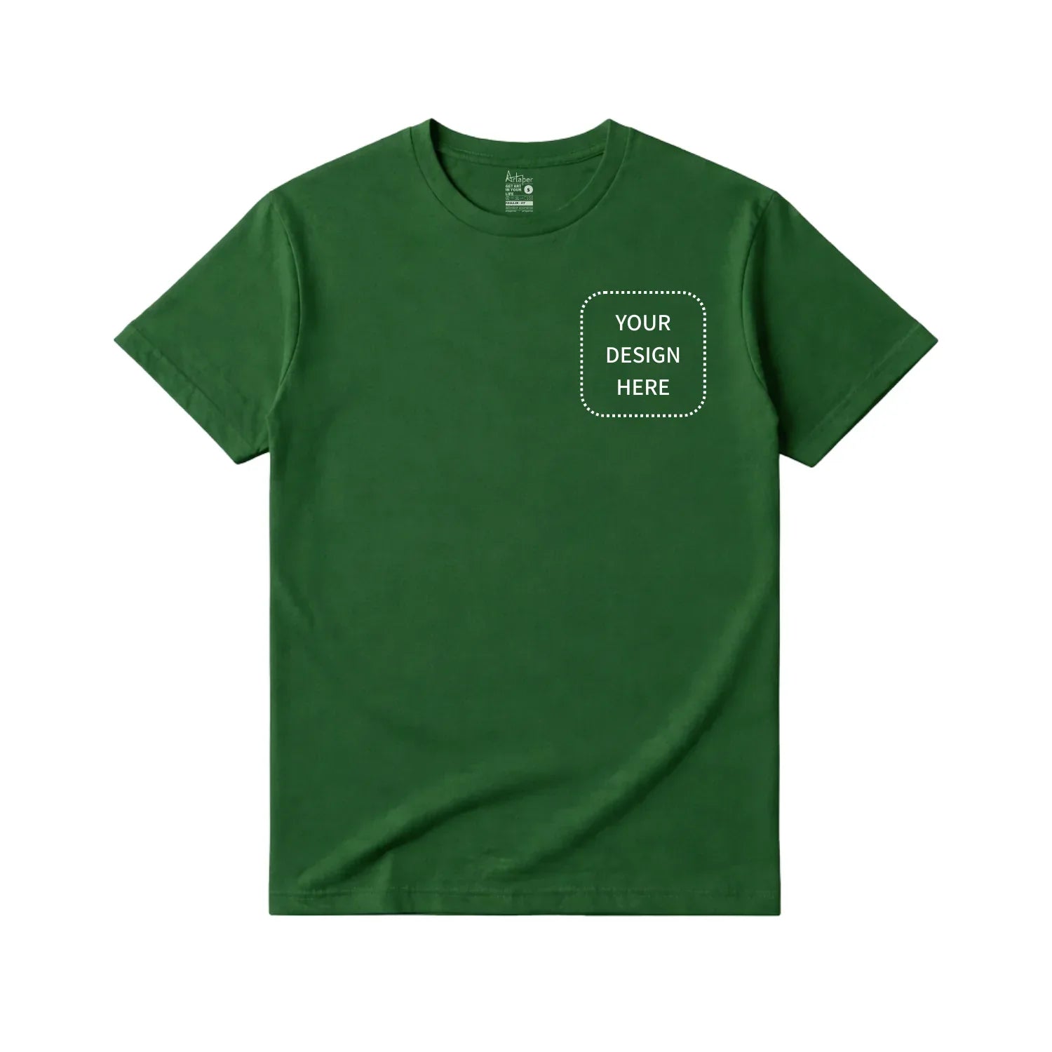 Custom Printed Regular Fit T-shirt - Artaper