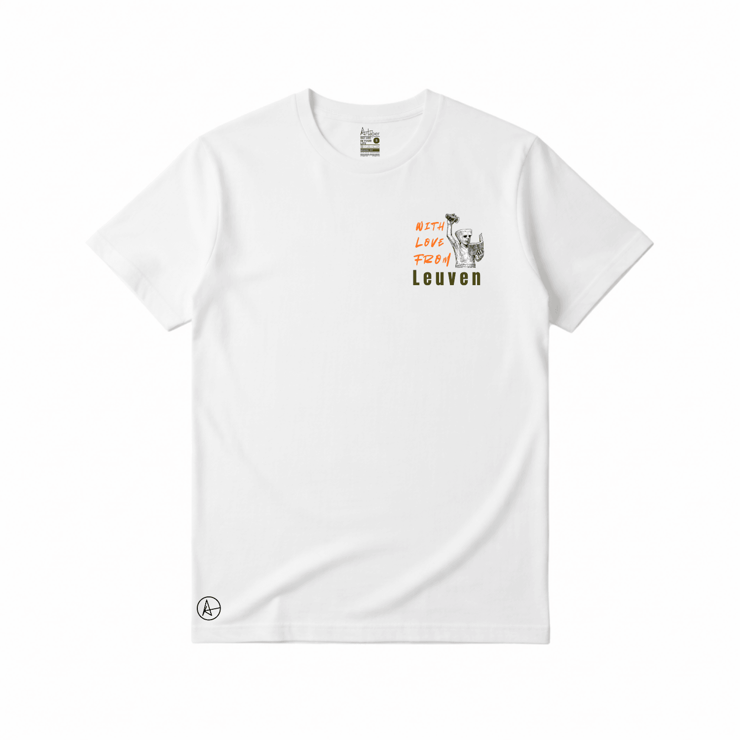 With Love From Leuven on Regular Fit T-shirts