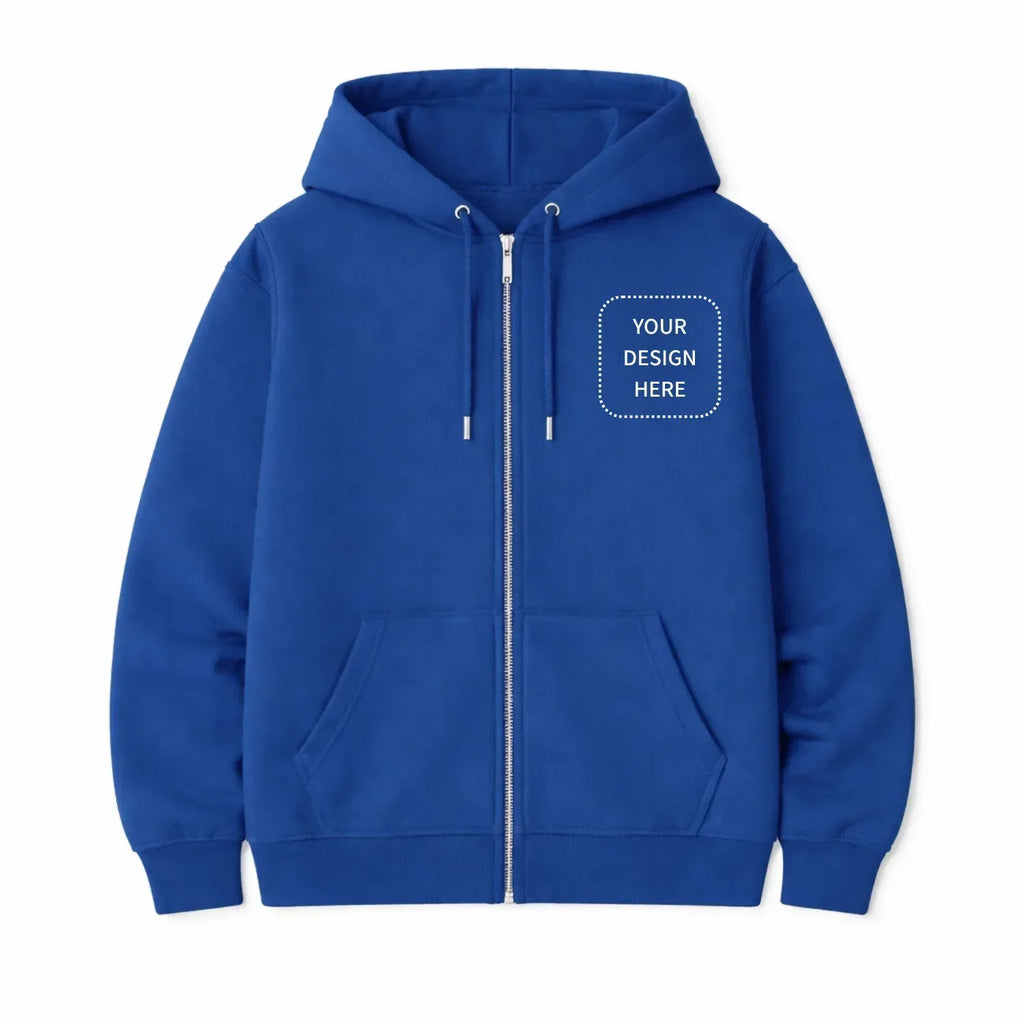 Custom Printed Regular Fit Hooded Jackets