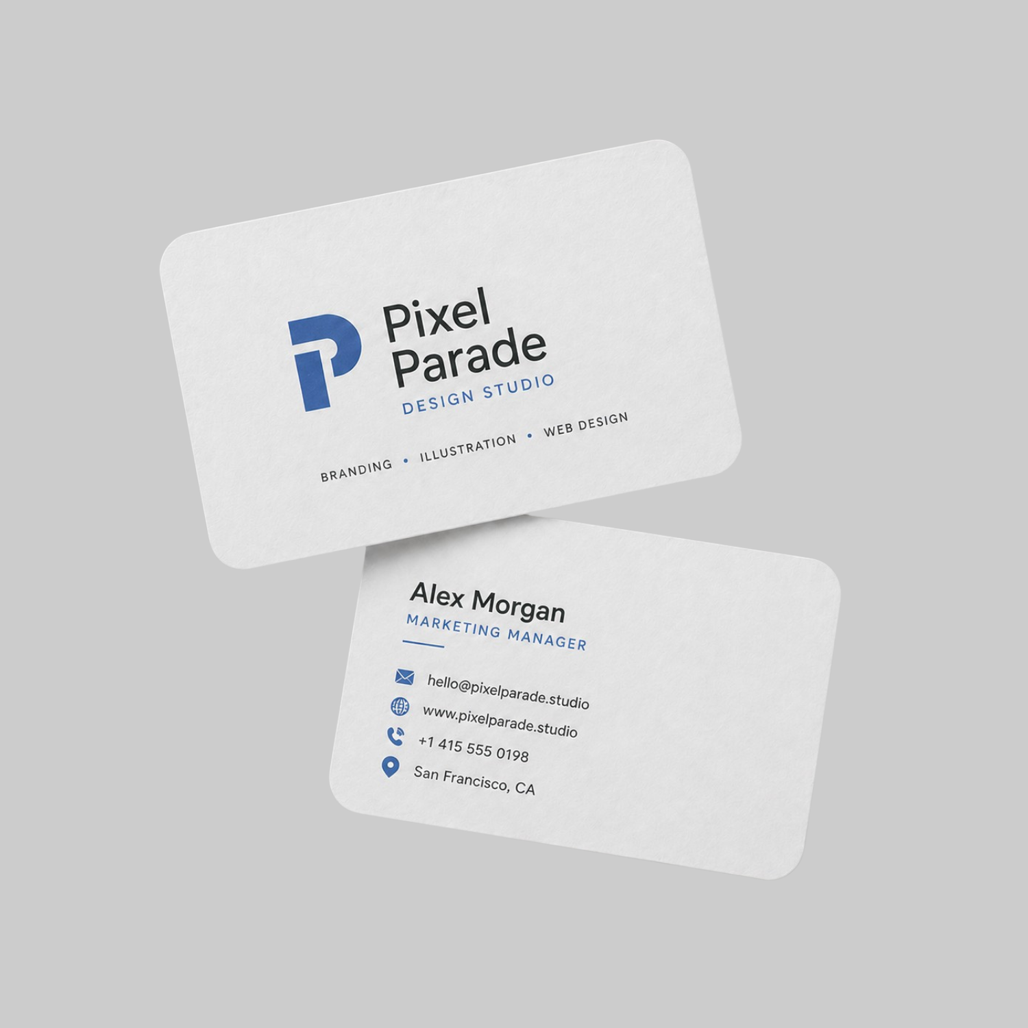 Custom Printed Basic Business Cards