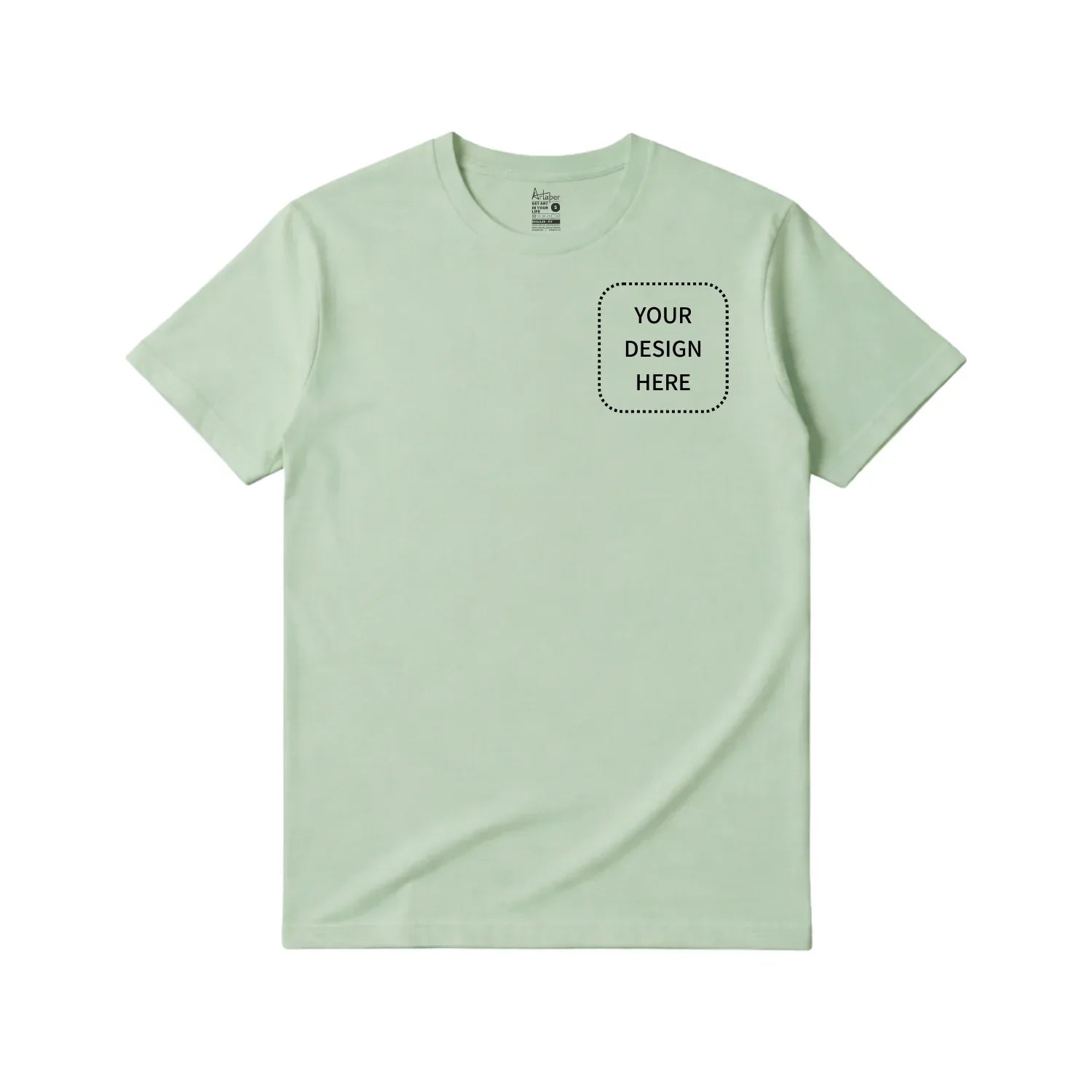 Custom Printed Regular Fit T-shirt - Artaper