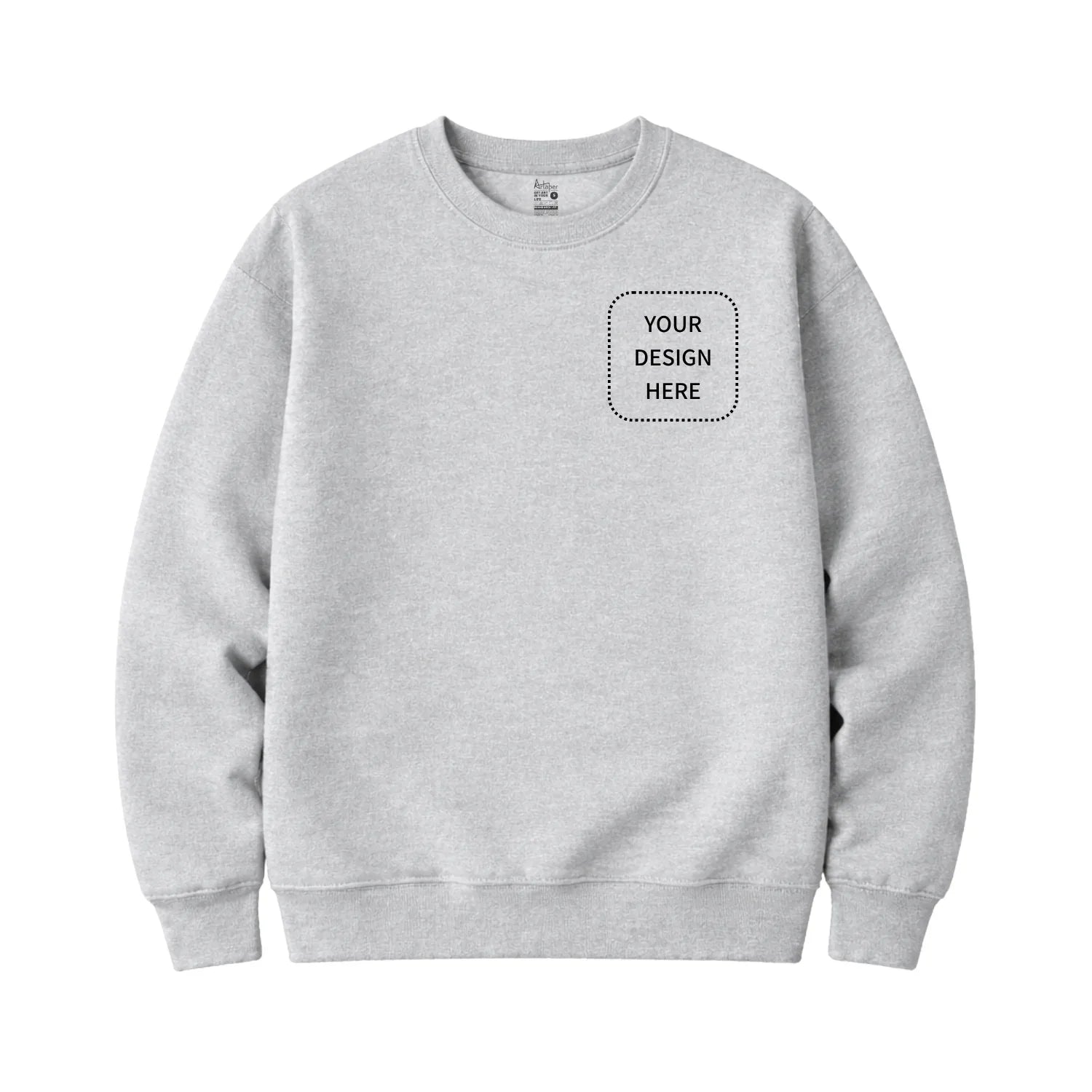 Custom Printed Round Neck Sweatshirts