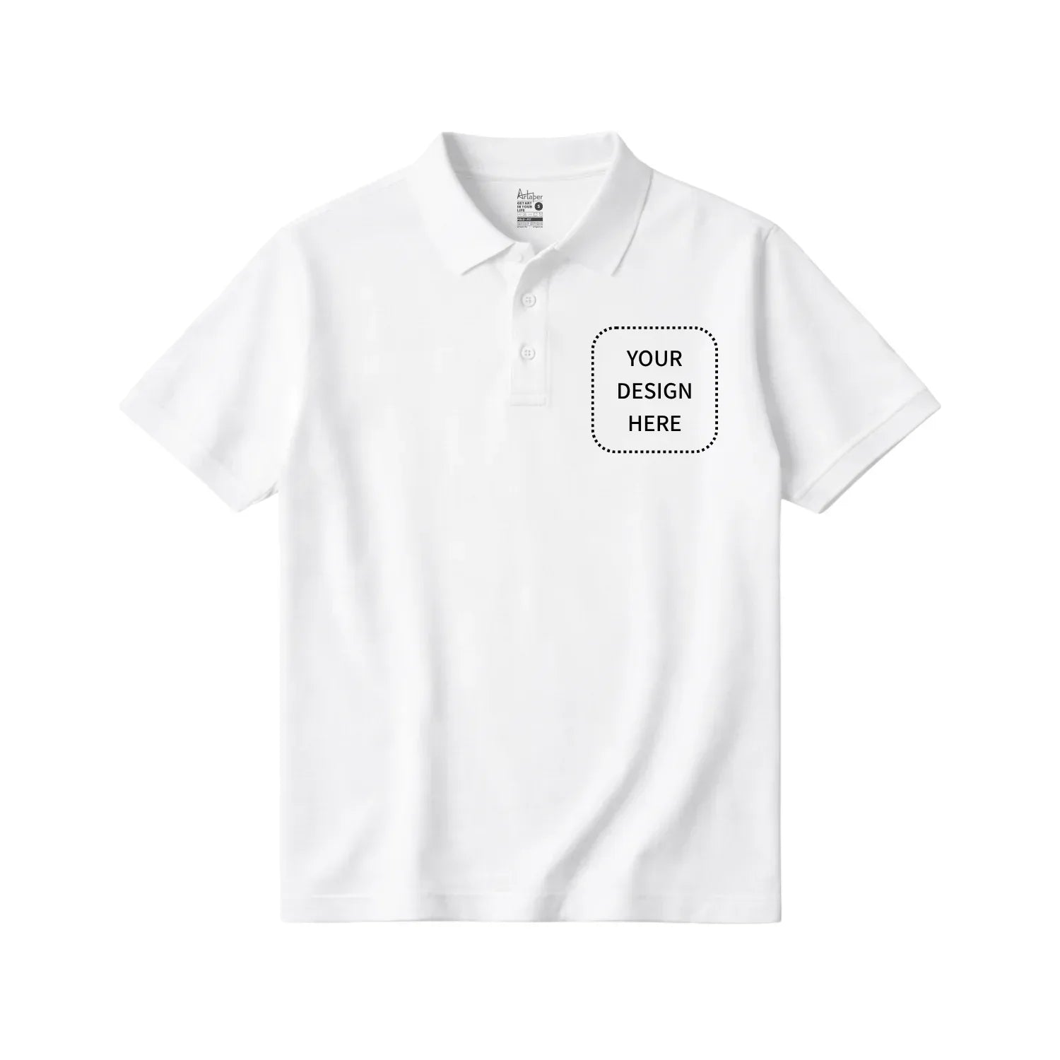 Custom Printed Short Sleeve Polos - Artaper