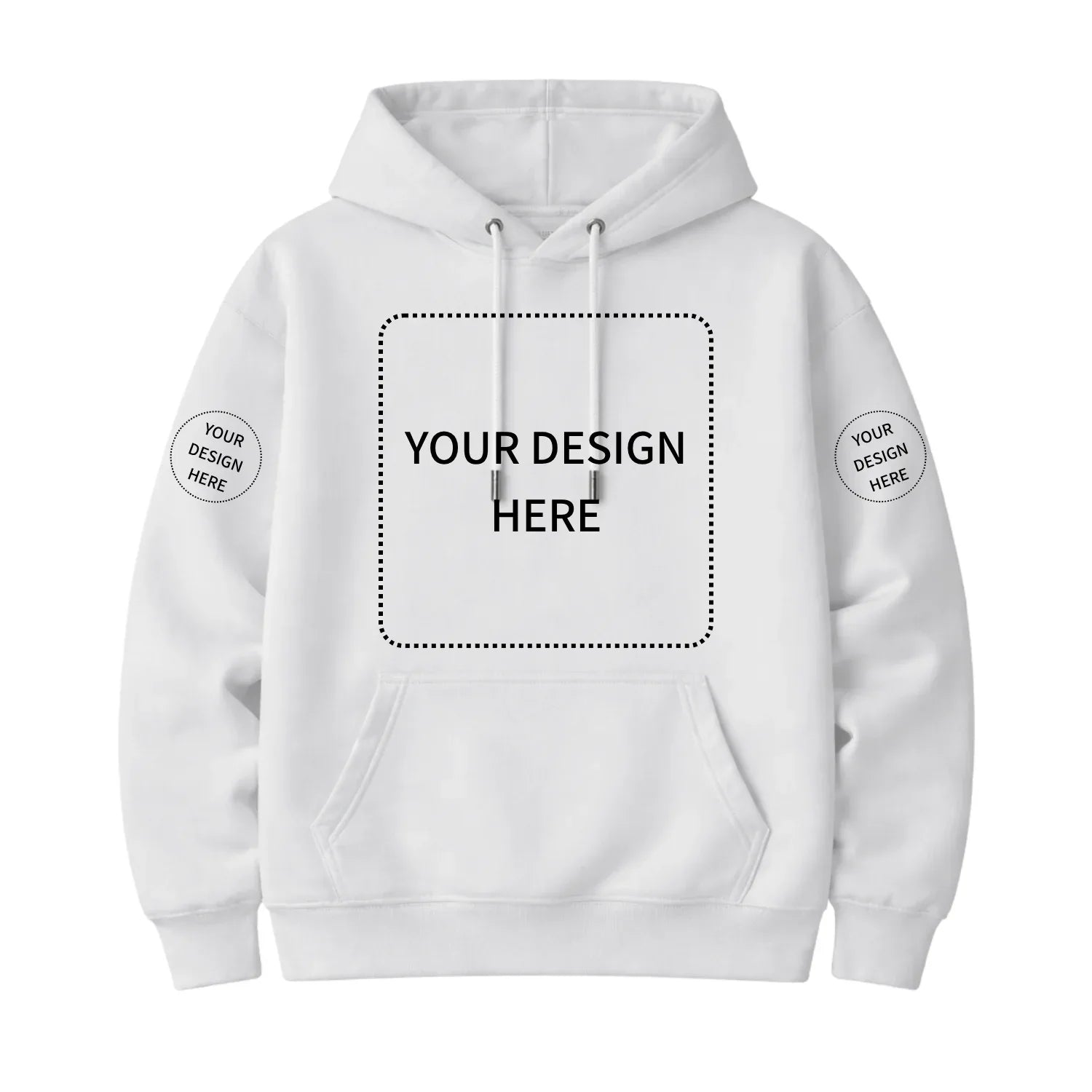 Custom Printed Regular Fit Hoodies