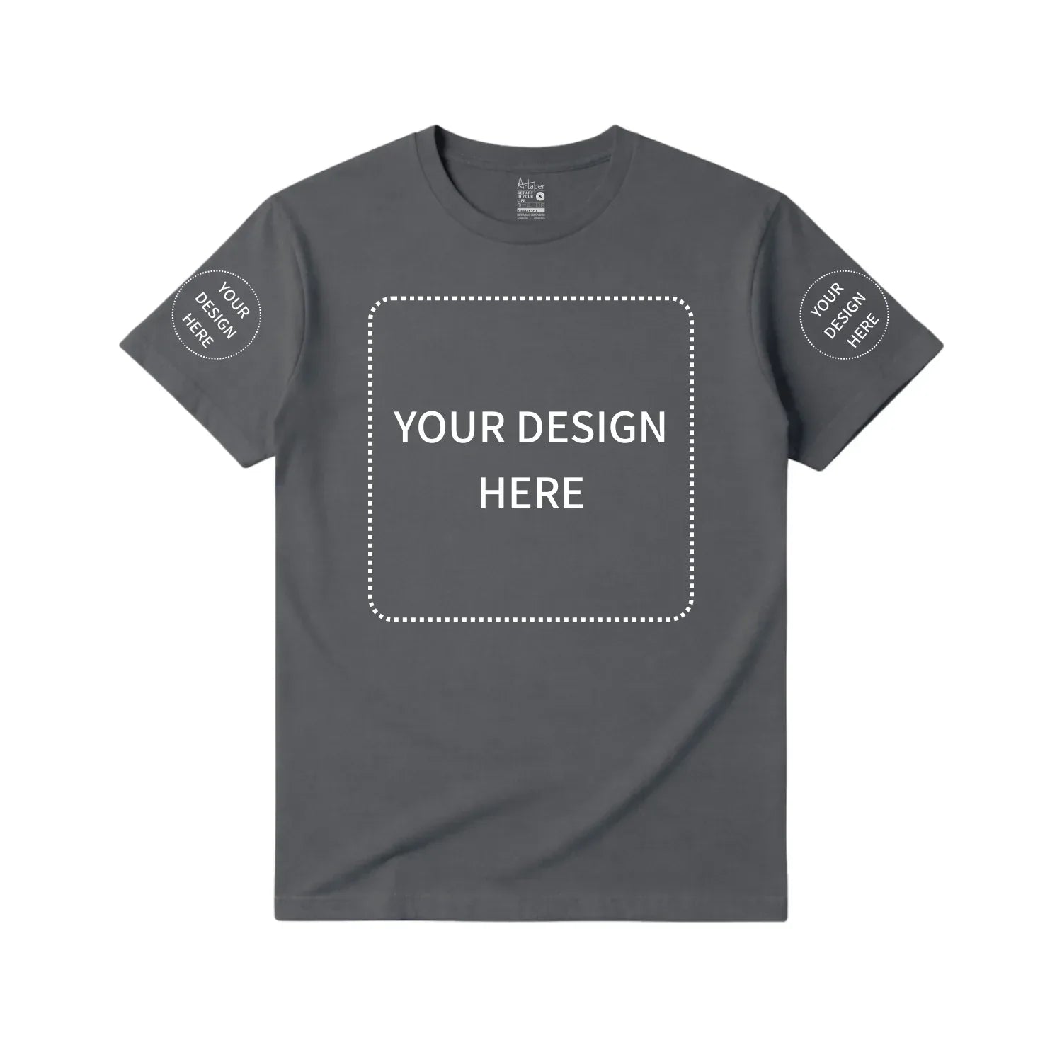 Custom Printed Regular Fit T-shirt - Artaper