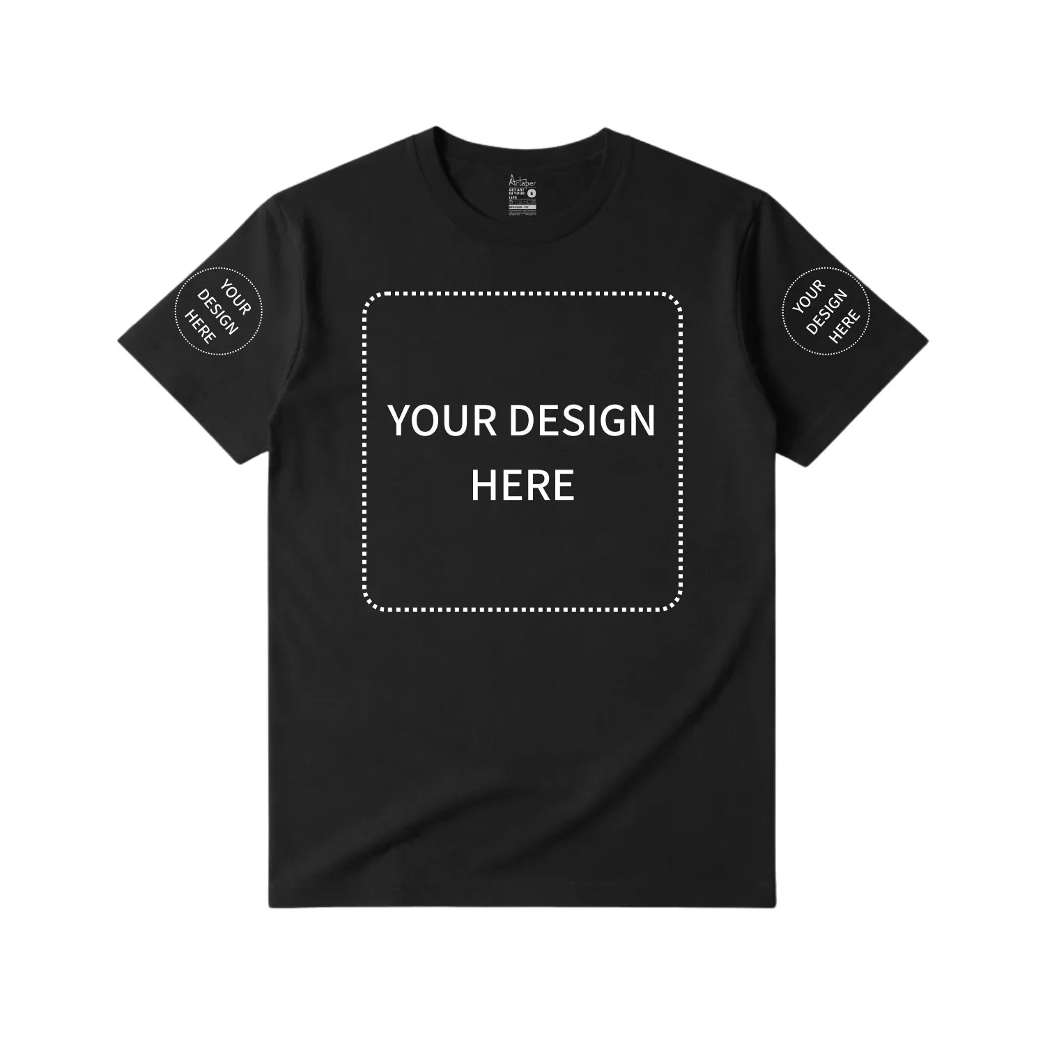 Custom Printed Regular Fit T-shirt - Artaper