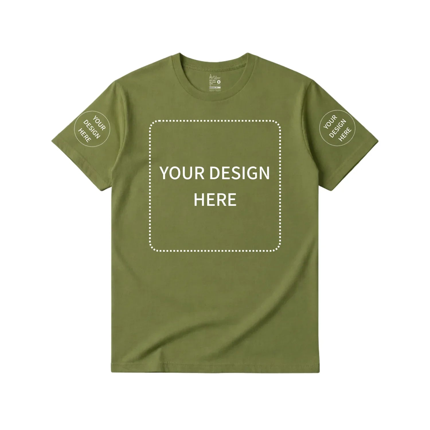 Custom Printed Regular Fit T-shirt - Artaper
